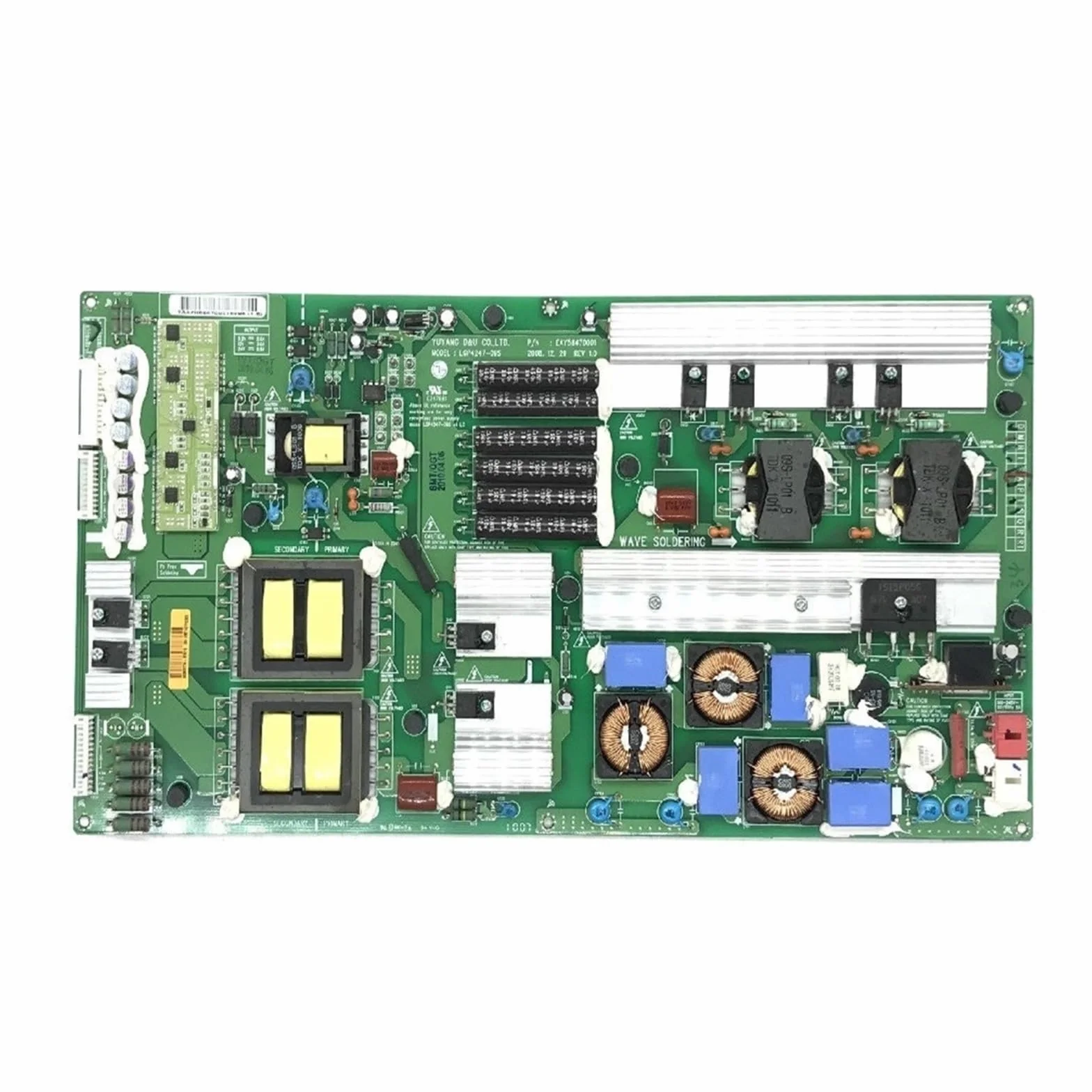 Scheda di Alimentazione EAY58470001 LGP4247-09S. Compatibile con TV LG 42SL90QD-CA 47SL80YD-CA. Accessori Professionali for TV.
