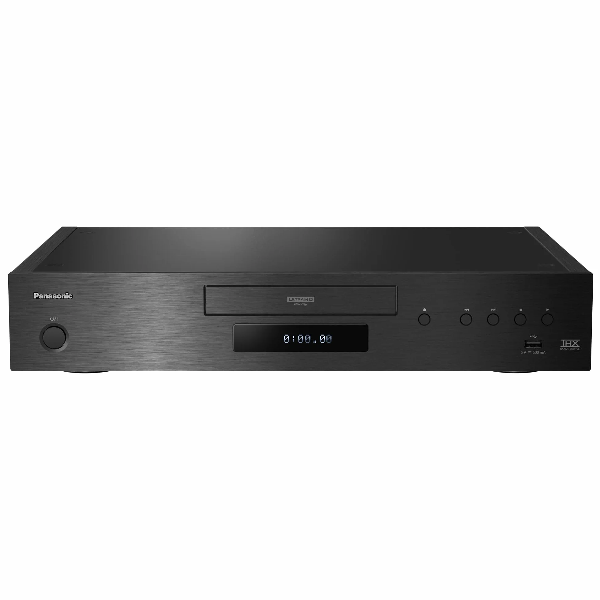 Panasonic DP-UB9000 Lettore Blu-Ray Ultra HD 4K PRO HDR, Processore HCX, Twin HDMI, HDR10+, HLG, Dolby Atmos, Certificazione THX, Surround 7.1, Wireless LAN Built-In, Internet Apps, Nero