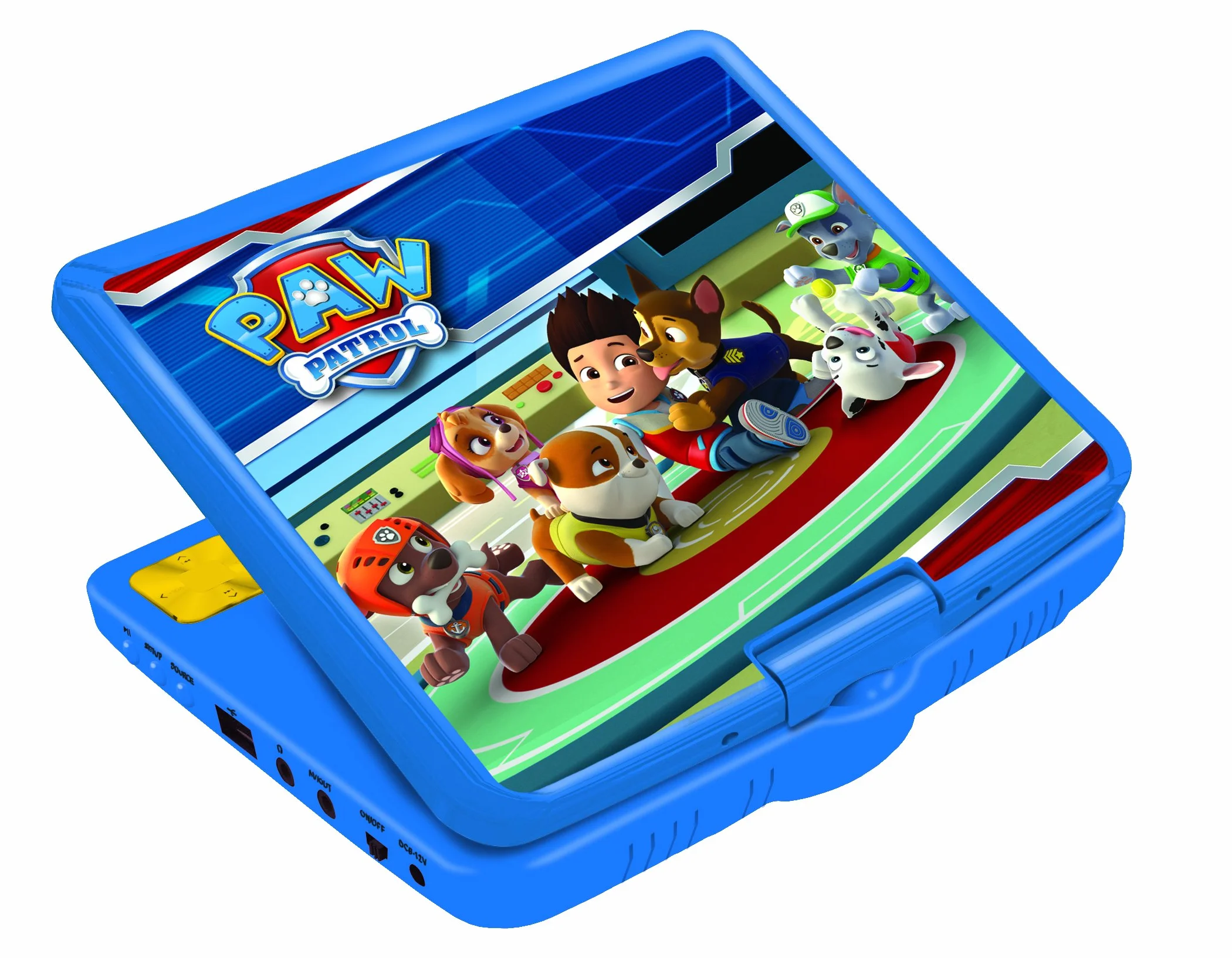 Lexibook Paw Patrol Lettore DVD portatile 7" schermo rotante per bambini DVDP6PA