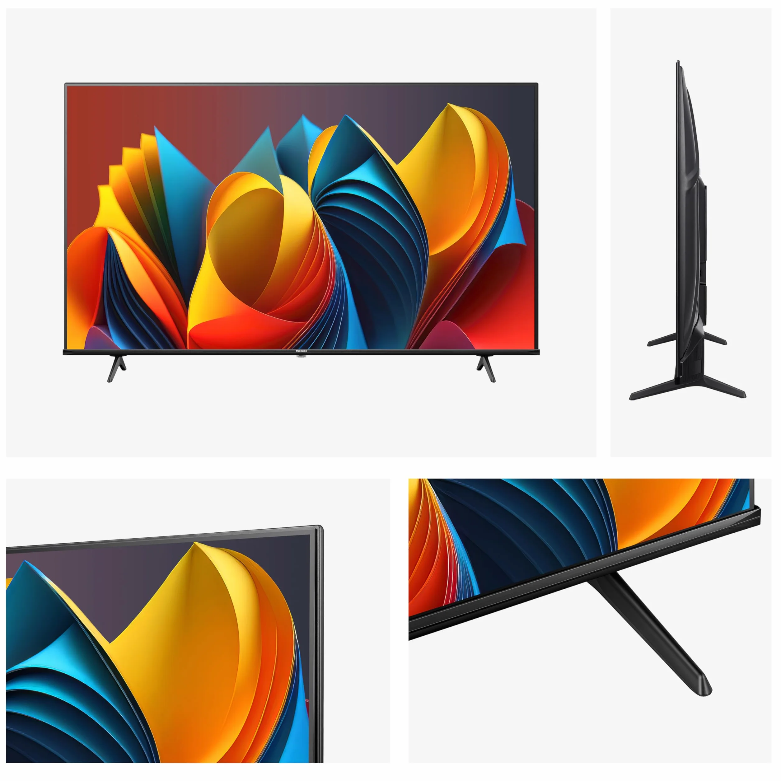 Hisense TV 43" QLED 4K 43E77NQ, Smart TV VIDAA U7, Dolby Vision, HDR 10+, Game Mode Plus, Dolby Atmos, Alexa Built-in, VIDAA Voice, Tuner DVB-T2/S2 HEVC 10, lativù 4K