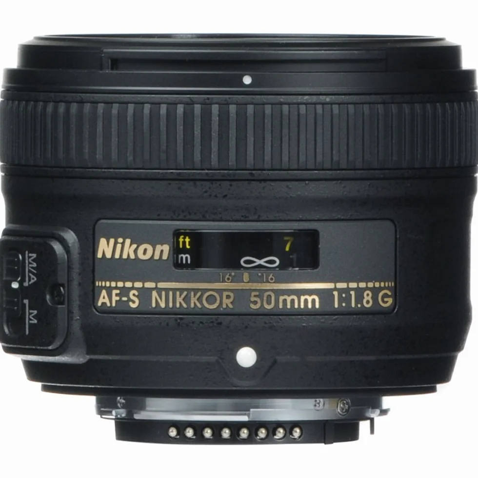 Nikon Nikkor AF-S 50mm f/1.8G Obiektyw Czarny EU