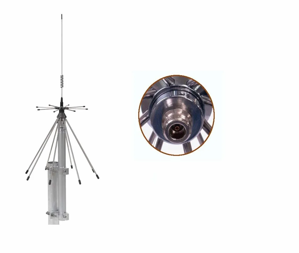 SIRIO SD-3000/N Antena Discone RX 300-3000 MHz TX 340-535 545-960 1180-1380 1660-1910 1980-3000 MHz