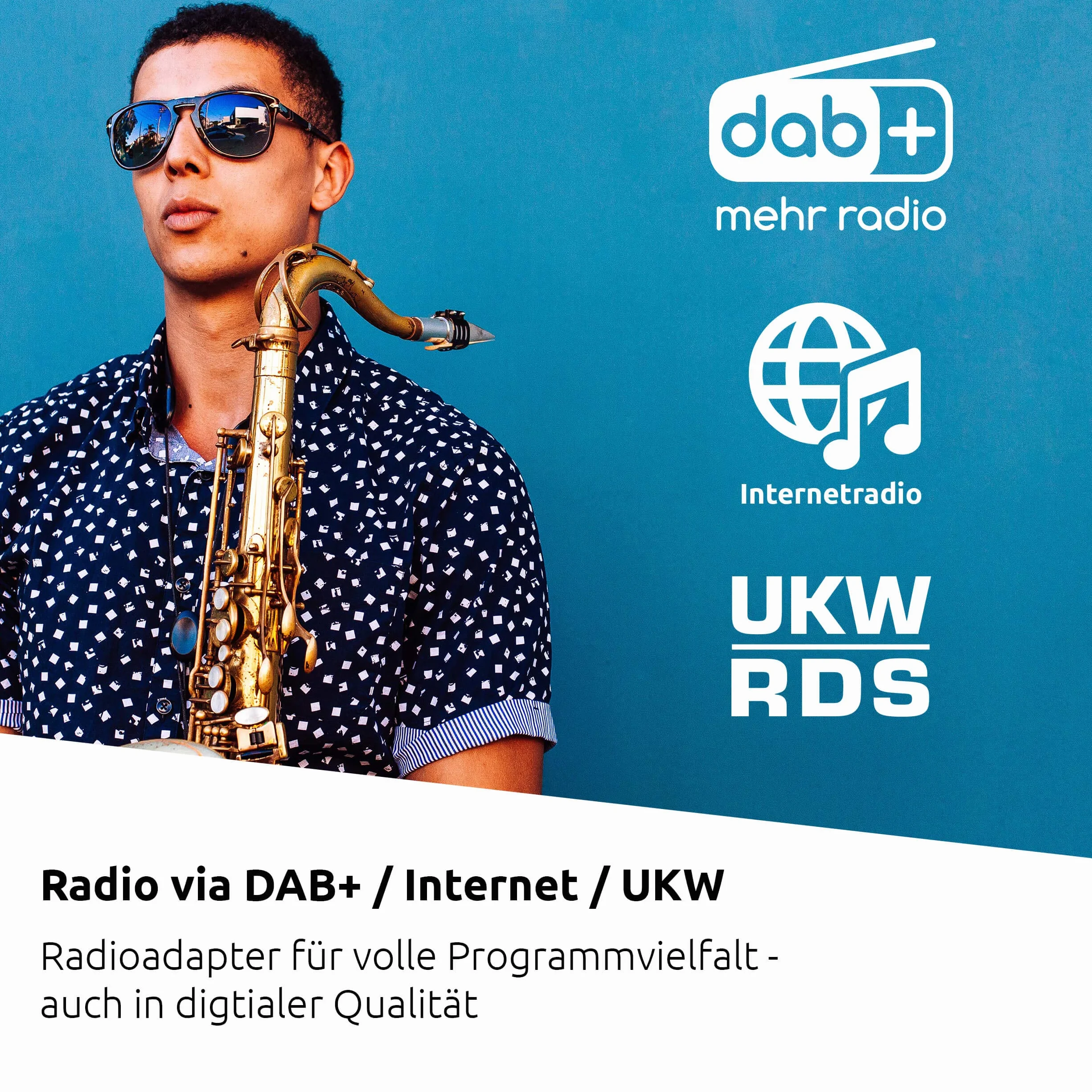 TechniSat DIGITRADIO 21 IR Radio da cucina sottobanco DAB+ FM Internet Bluetooth 2W 2,8" bianco