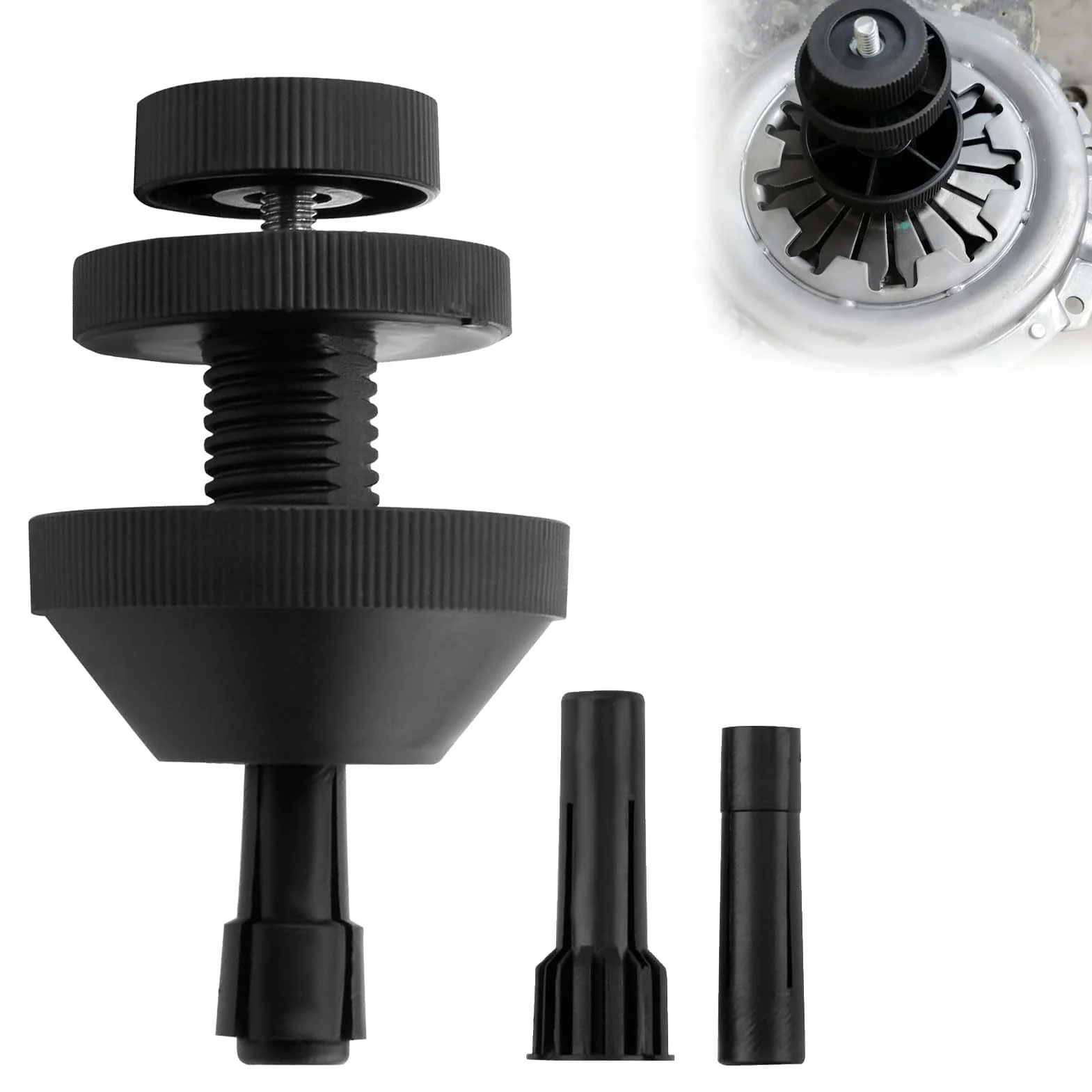 1 strumento di centraggio di allineamento frizione universale, strumento di centratore frizione, strumento di allineamento frizione, centratore per dischi frizione, centratore per frizione kit