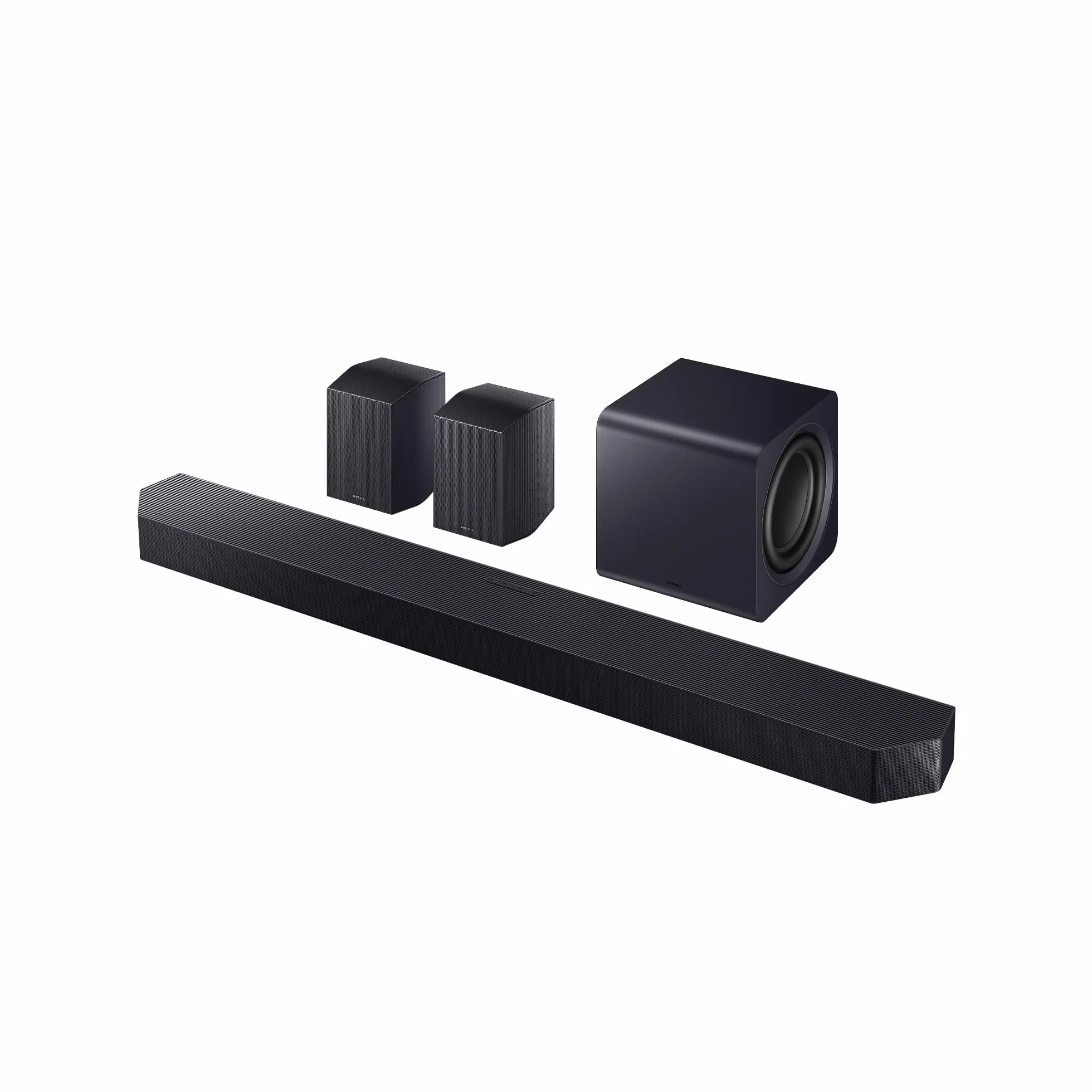 Samsung Q-Serie Soundbar HW-Q990H/XC 11.1.4 Canali, Full Surround Subwoofer, Rear Speaker, Wireless Dolby Atmos, DTS XSpaceFit Sound Pro, Q-Symphony, Connessione TV Wireless, 2026