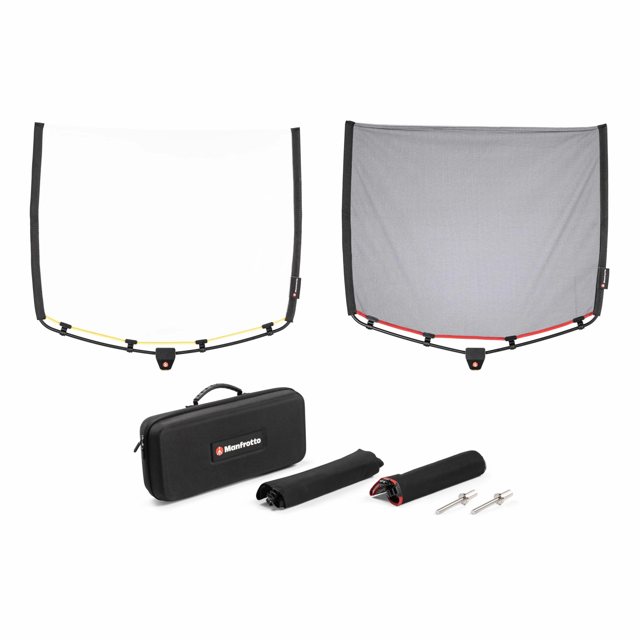 Manfrotto Kit Rapid Flag - Kit 18" x 24" - 45cm x 60cm - RapidExoframes - Telaio in Alluminio a Montaggio Rapido - corredato di Custodia Compatta per il Trasporto - Ultra-Portatile - LL LR1911