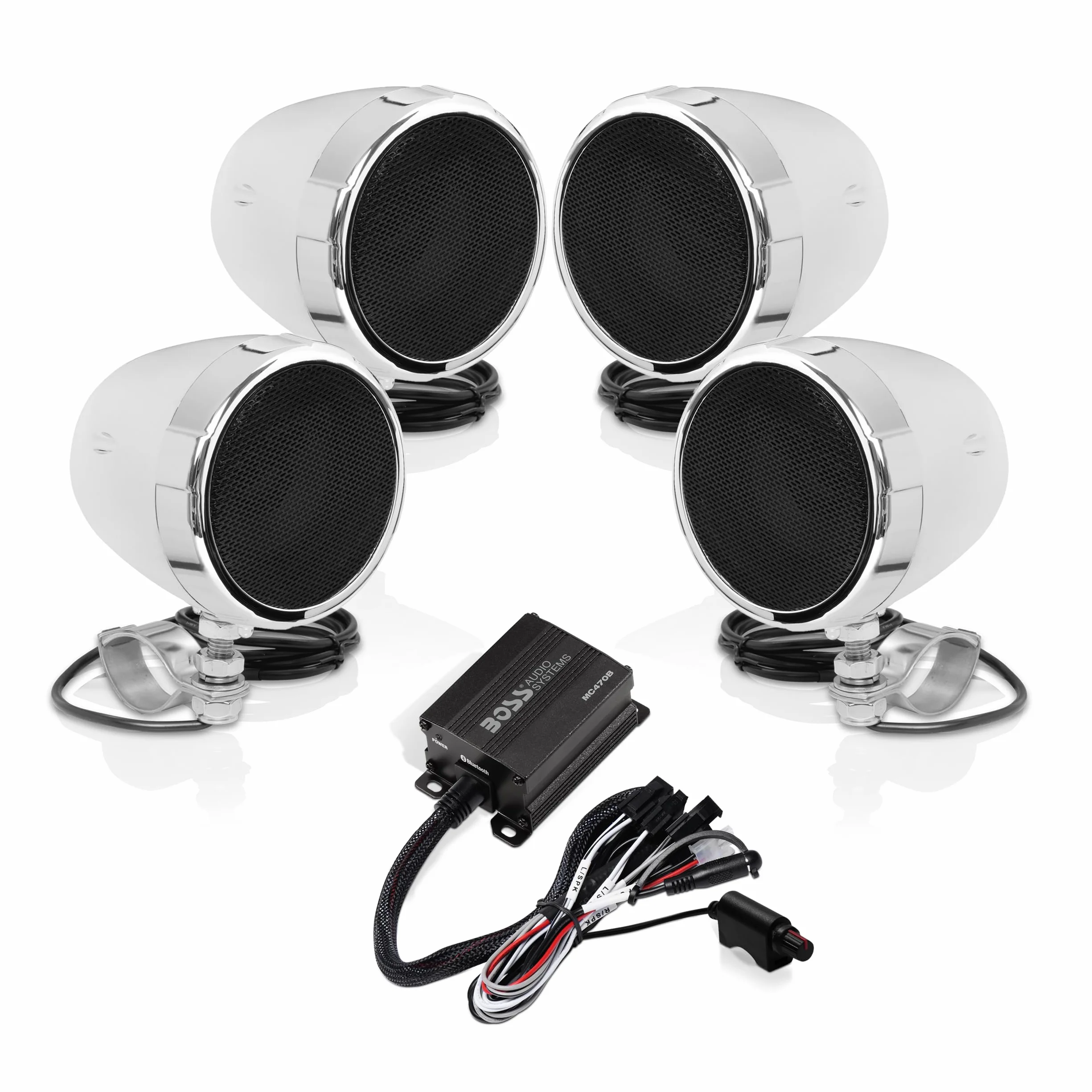 Boss Audio Systems MC470B Rotondo 4-vie 1000W altoparlante auto