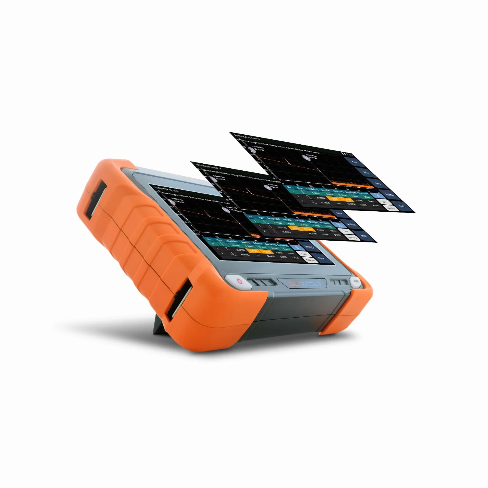 850/1300nm 26/28dB 4 in 1 MM OTDR +VFL+OPM+OLS 7" IPS Touchscreen 120Km OTDR Tester Per Fibra Ottica/Riflettometri Ottici Di Domande Di Tempo Con SC/FC/ST/LC UPC&APC Adattatore (OTDR62F-M1)