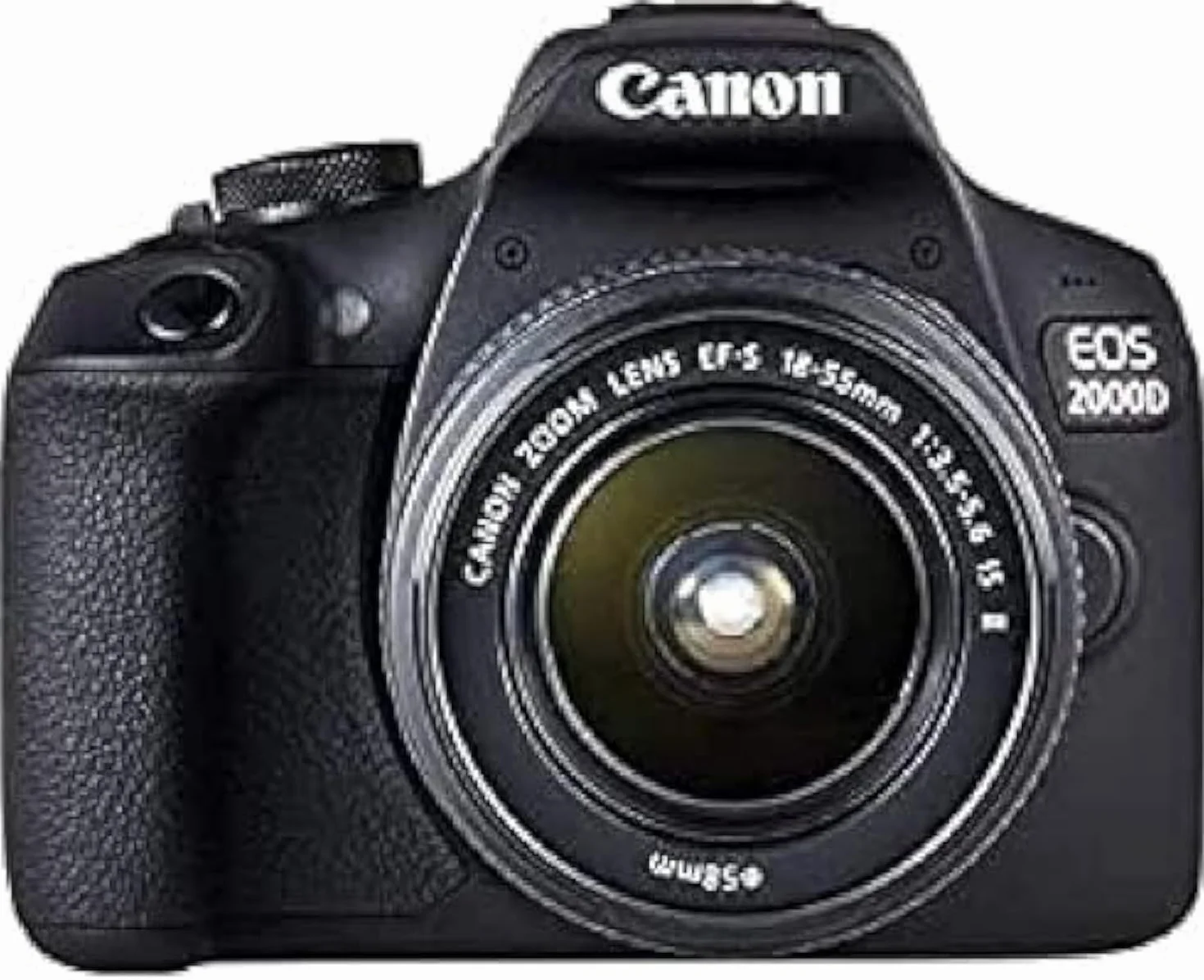 Canon EOS 2000D 18-55 IS SEE Fotocamera, Nero
