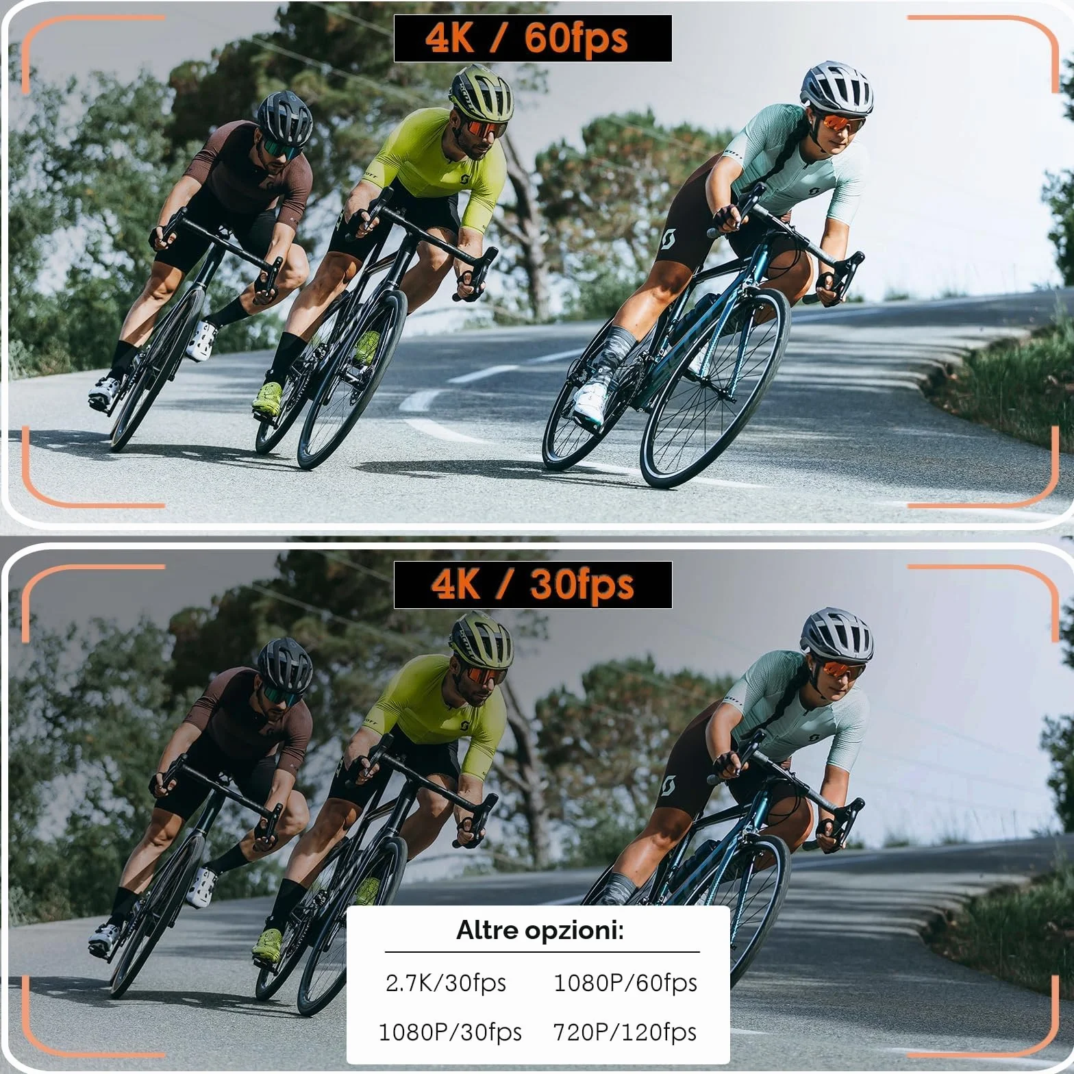 ydi Telecamera da Corpo 4K con Microfono Esterno, Video & Audio Mini Vlog Videocamera Tascabile Rotazione 270° Telecamera per Sport, Bici, Viaggi, Strumento di Polizia, 64 GB Inclusi