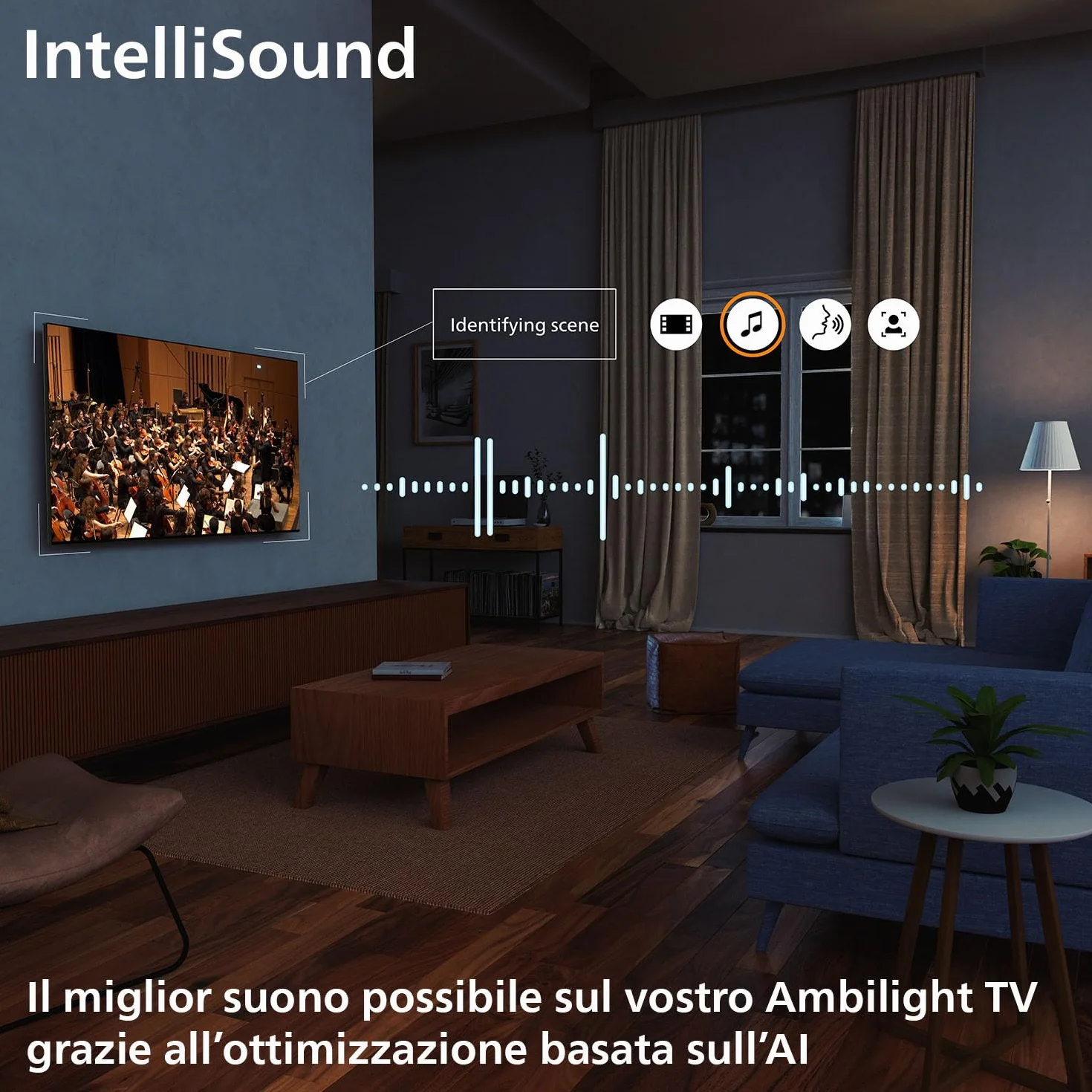 Philips 75MLED820 Mini LED 4K Smart TV 75'' P5 Perfect Picture Ultra HD Titan OS Dolby Vision Atmos