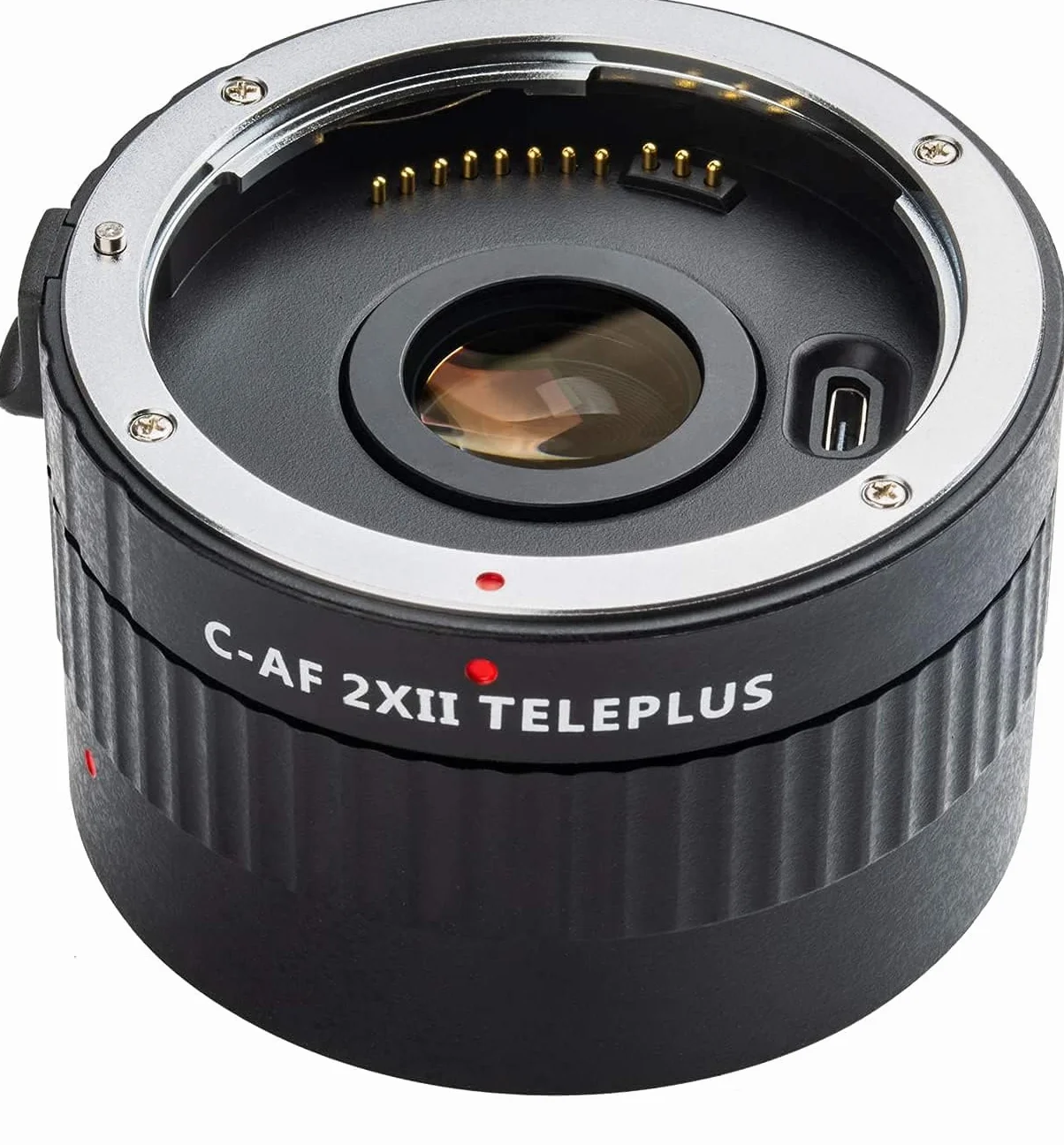 VILTROX C-AF 2XII Autofocus 2x Teleconvertitore Extender Convertitore per Canon EF Obiettivo Teleobiettivo con Zoom 135mm f/2L,70-200mm,70-200mm,100-400mm e Fotocamera DSLR 7D 6D 5DII 1D 80D, Nero