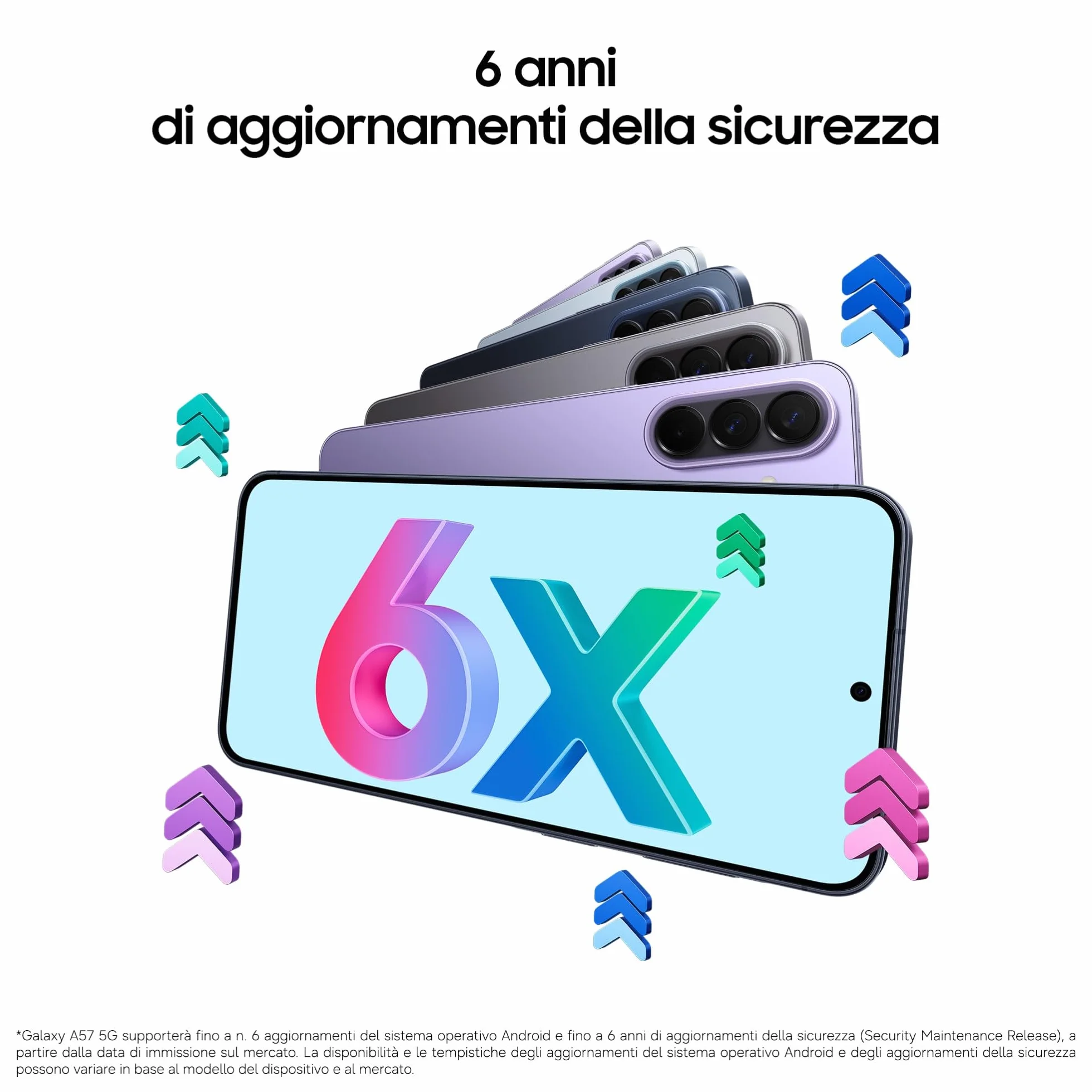 Samsung Galaxy A57 5G, 256GB, 3 anni di Garanzia, Smartphone sottile, Cerchia e Cerca, Gomma Oggetto, Volto Migliore, Tripla Camera, IP68, 5.000 mAh, Awesome Navy [Versione Italiana]