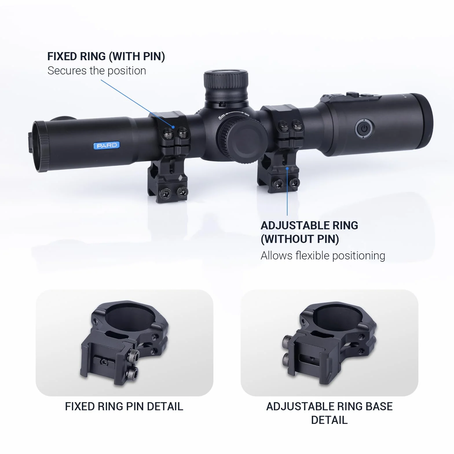 PARD Pantera 256 Q Monoculare termico 256x192 NETD ≤25mK