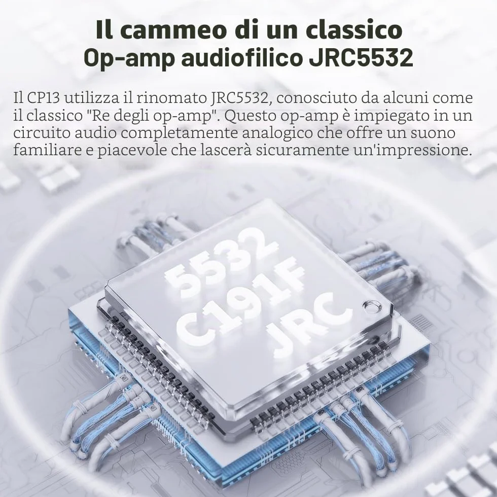 FiiO Lettore Cassette CP13 trasparente