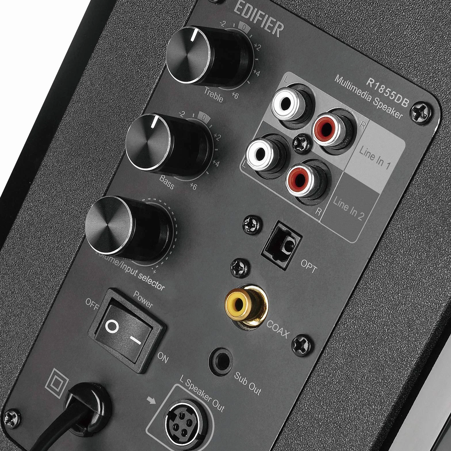 Edifier R1855DB haut-parleur 2-voies Noir Avec fil &sans fil 70 W