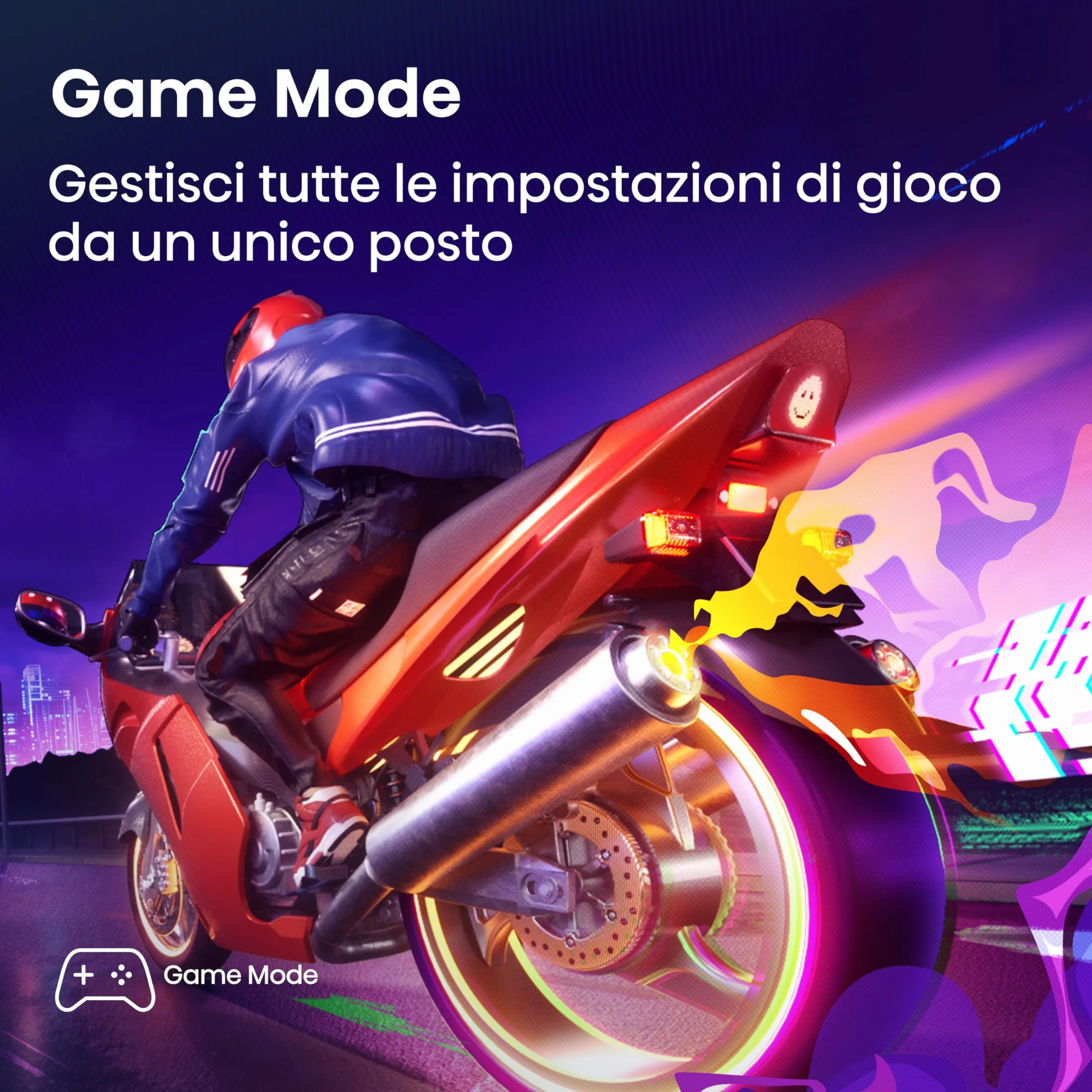 Hisense TV 32" HD Ready 2025 32E41QT, Smart TV VIDAA U8, Airplay2, Game Mode, Works with Alexa, Tuner DVB-T2/S2 HEVC 10, lativù, 32'', 2025 LED