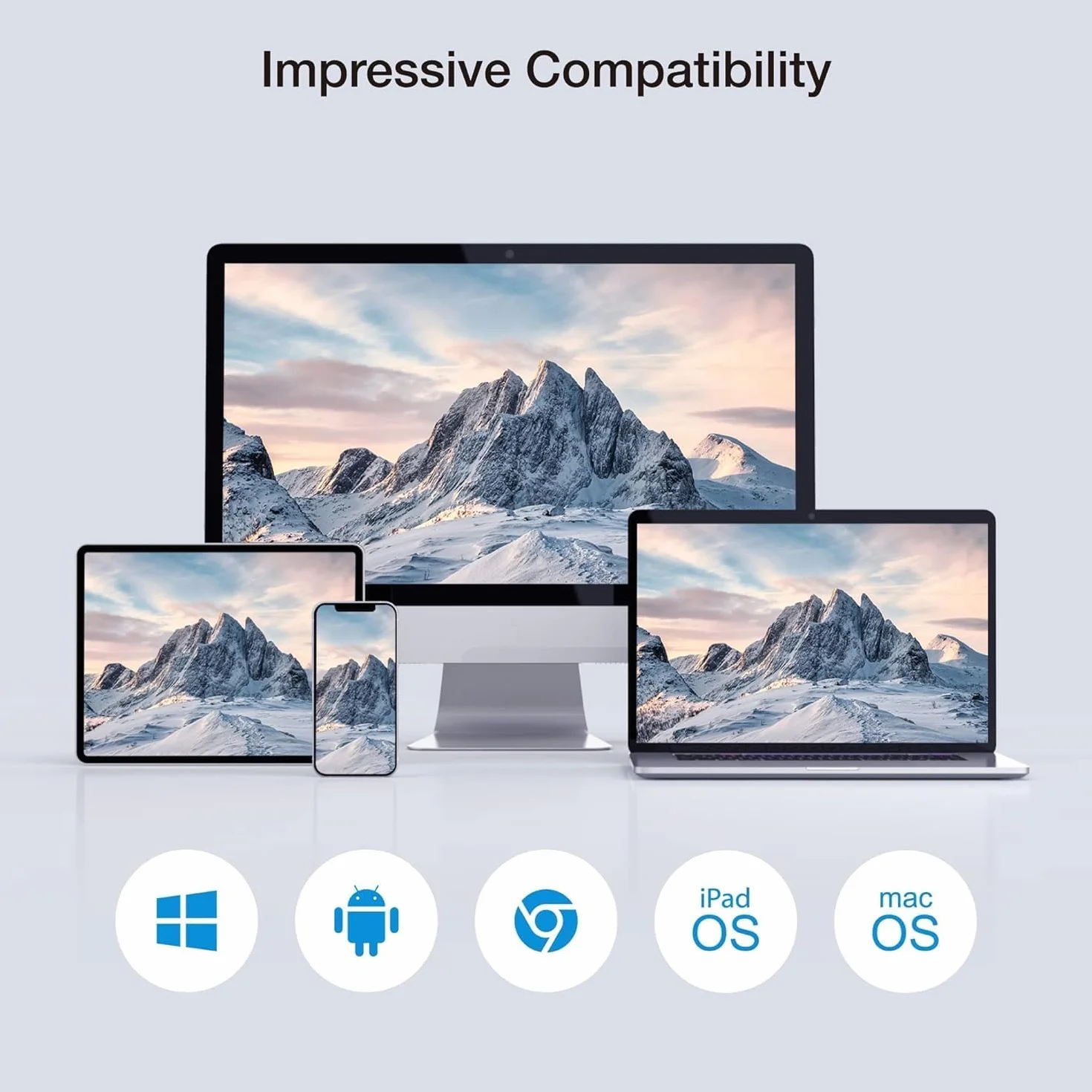 EZCAST Pocket 4K Wireless HDMI Trasmettitore e ricevitore per mirroring video/audio di PC, laptop, proiettore