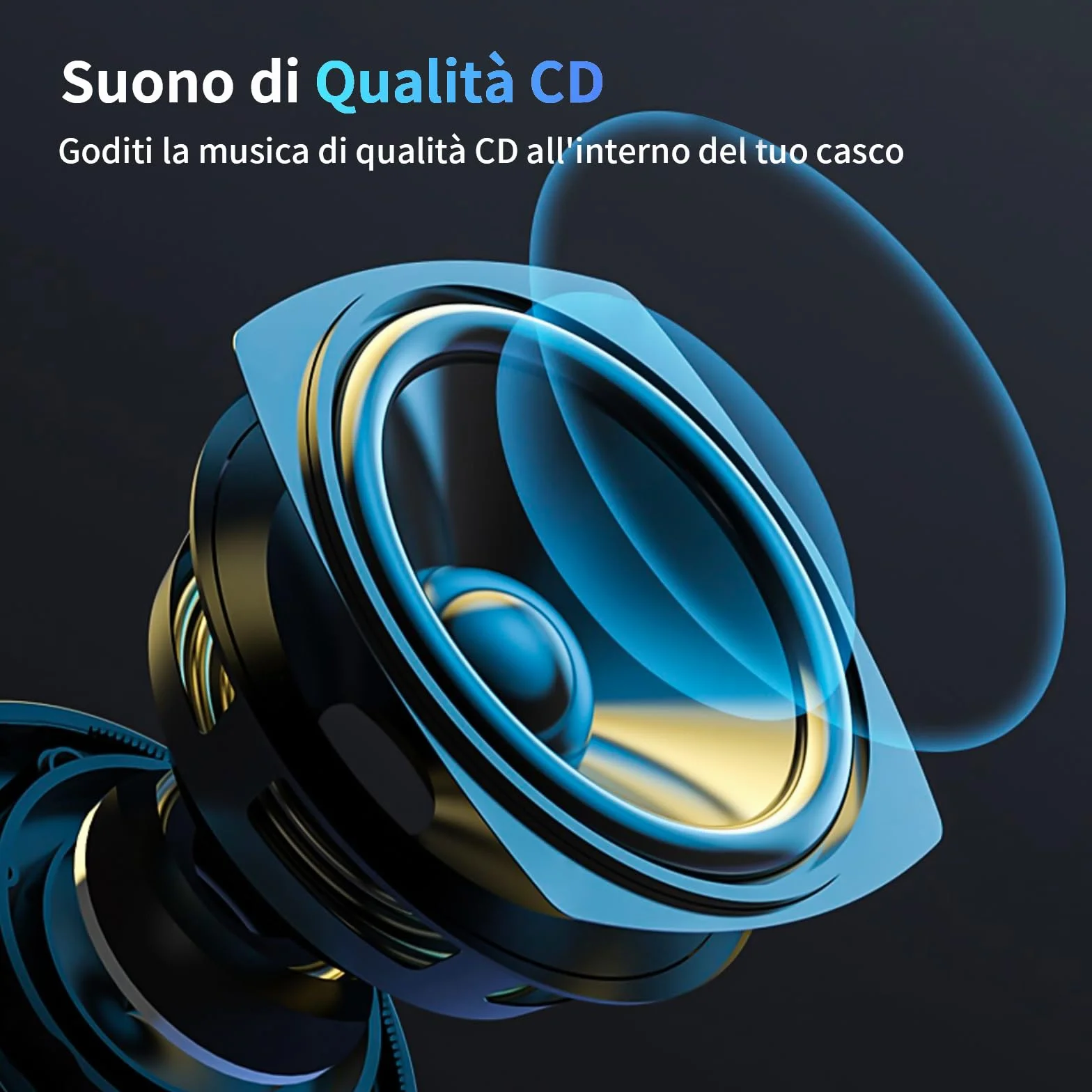 Fodsports M1-S PRO Interfono Moto V2.1, Interfono Casco Moto da 2000m per 8 Motociclisti, 5.0 Bluetooth Auricolare Moto con Condivisione Musicale, Audio Multitasking Cablato, Cancellazione del Rumore