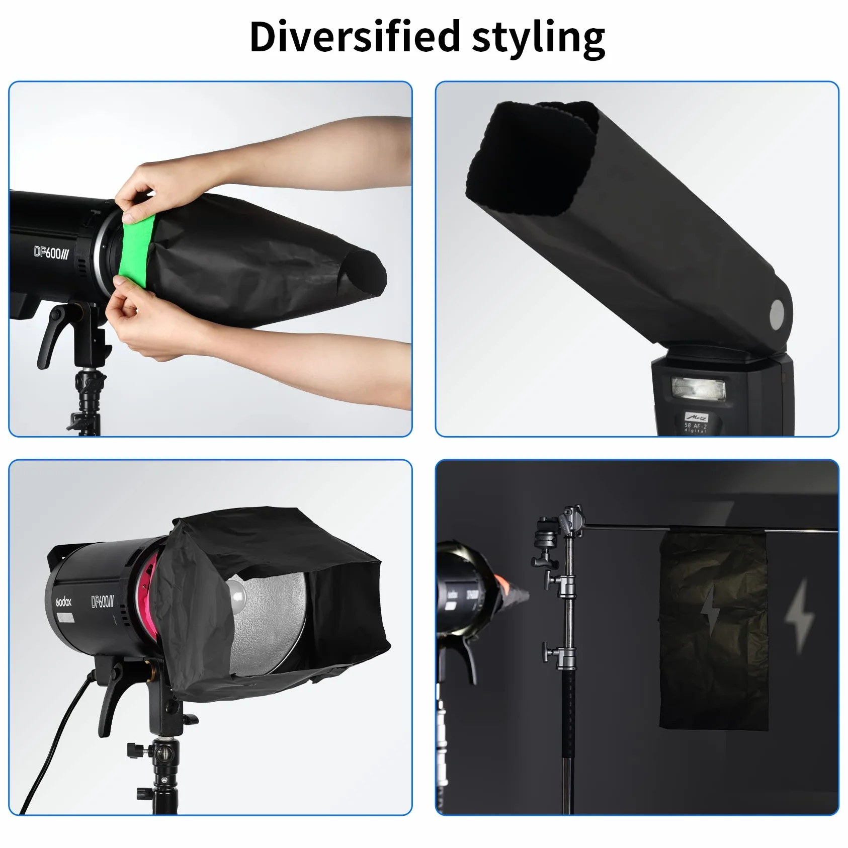 Selens Cinefoil - Rotolo di alluminio opaco, 30,48 cm x 3,81 m, per fotografia, modellante, per mascherare perdite di luce, colore: nero
