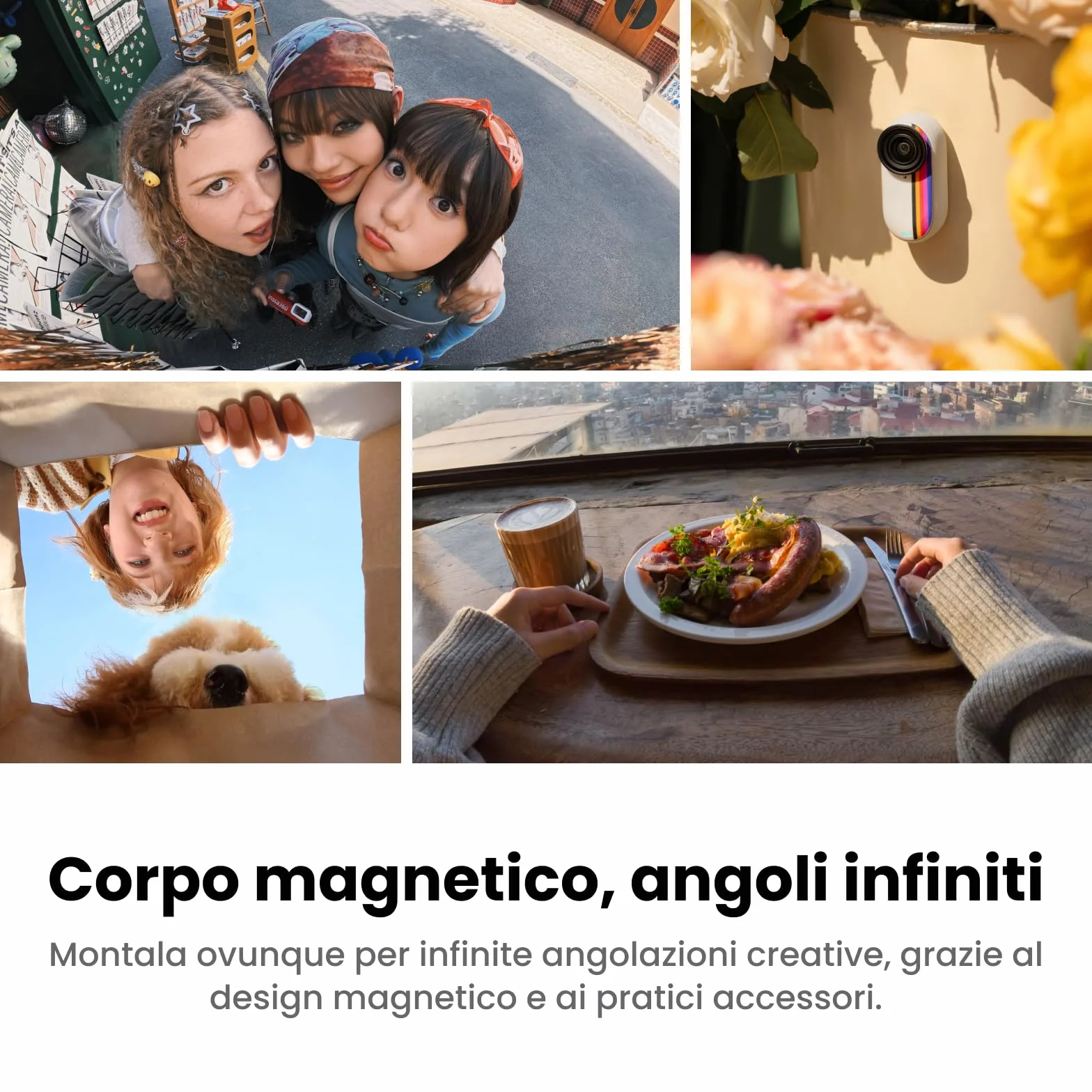 Insta360 GO 3S Pack Retrò edizione speciale 64GB Bianco