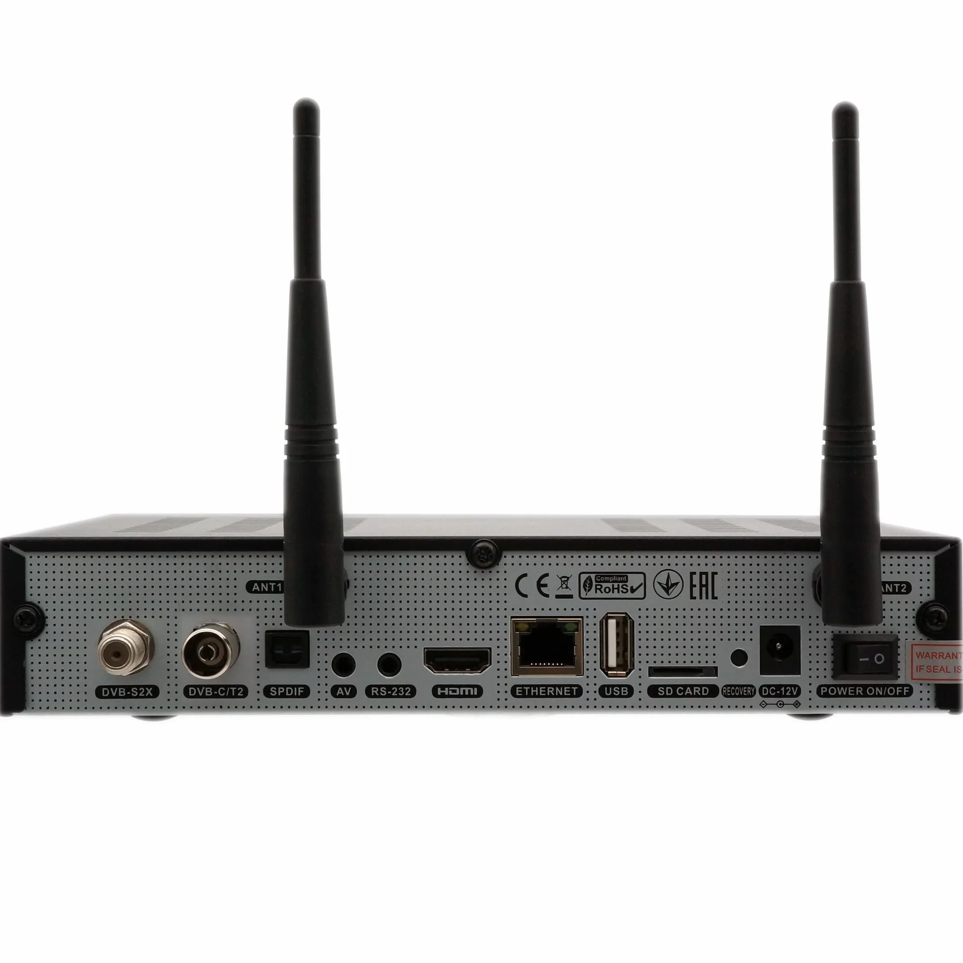 Octagon SF8008 4K Combo Supreme V3 UHD DVB-S2X Linux PVR WiFi 2.4/5G 1Gbit LAN M.2 HDR 10 BT 5.1 IR HTS e-cavo HDMI