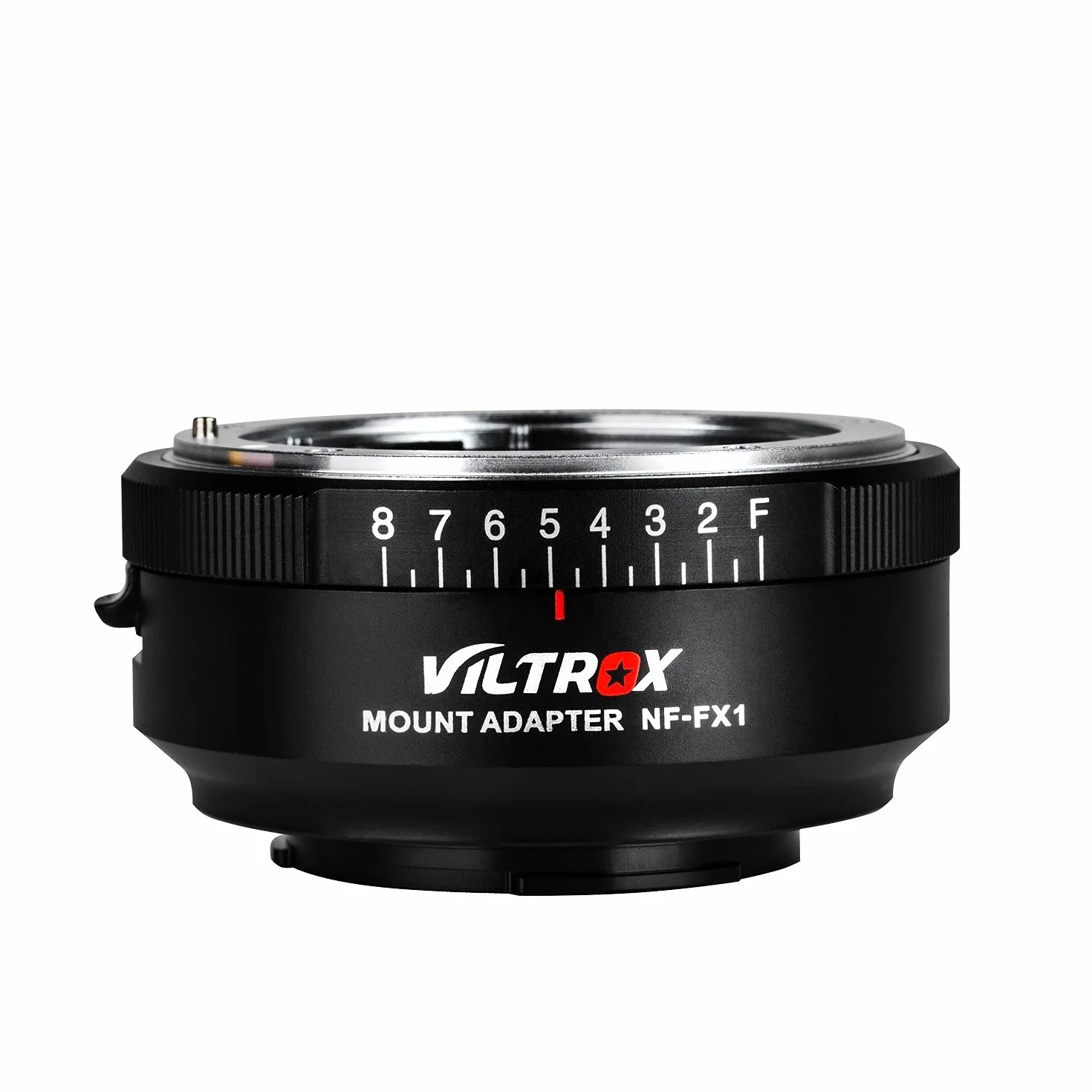 VILTROX NF-FX1 Adattatore Obiettivo,con Anello di Controllo di Apertura per Nikon Nikkor G D AI F Lente a Fujifilm FX Fuji X-mount Fotocamera X-T4 X-T3 X-T30 X-T20 X-PRO3 X-H1 X-E3 X-S10