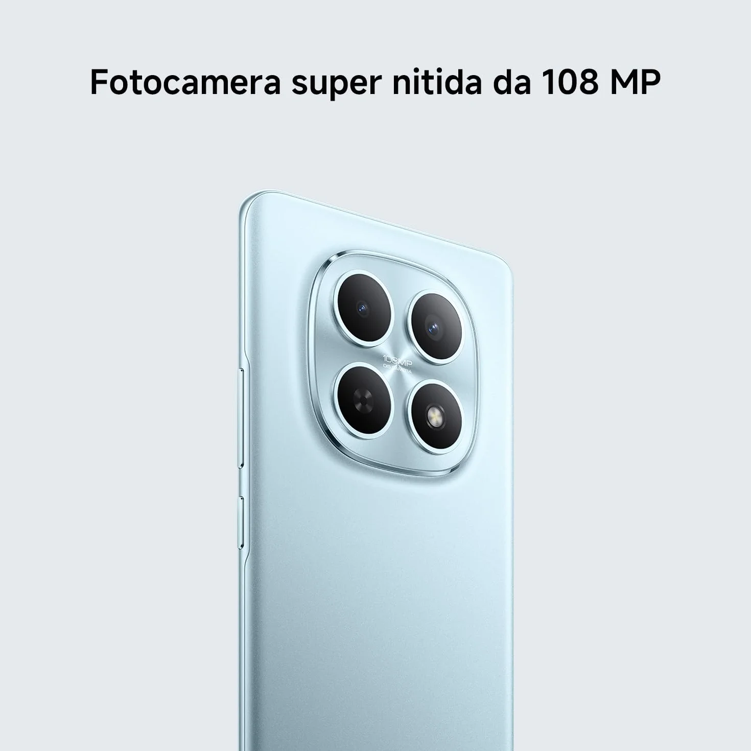 XIAOMI Redmi Note 15 5G, Smartphone 8+256GB, Design ultrasottile, Resistenza IP65, Fotocamera super nitida da 108 MP, Display FHD+ da 6,77", Nero, Garanzia 2 anni, Caricatore non incluso
