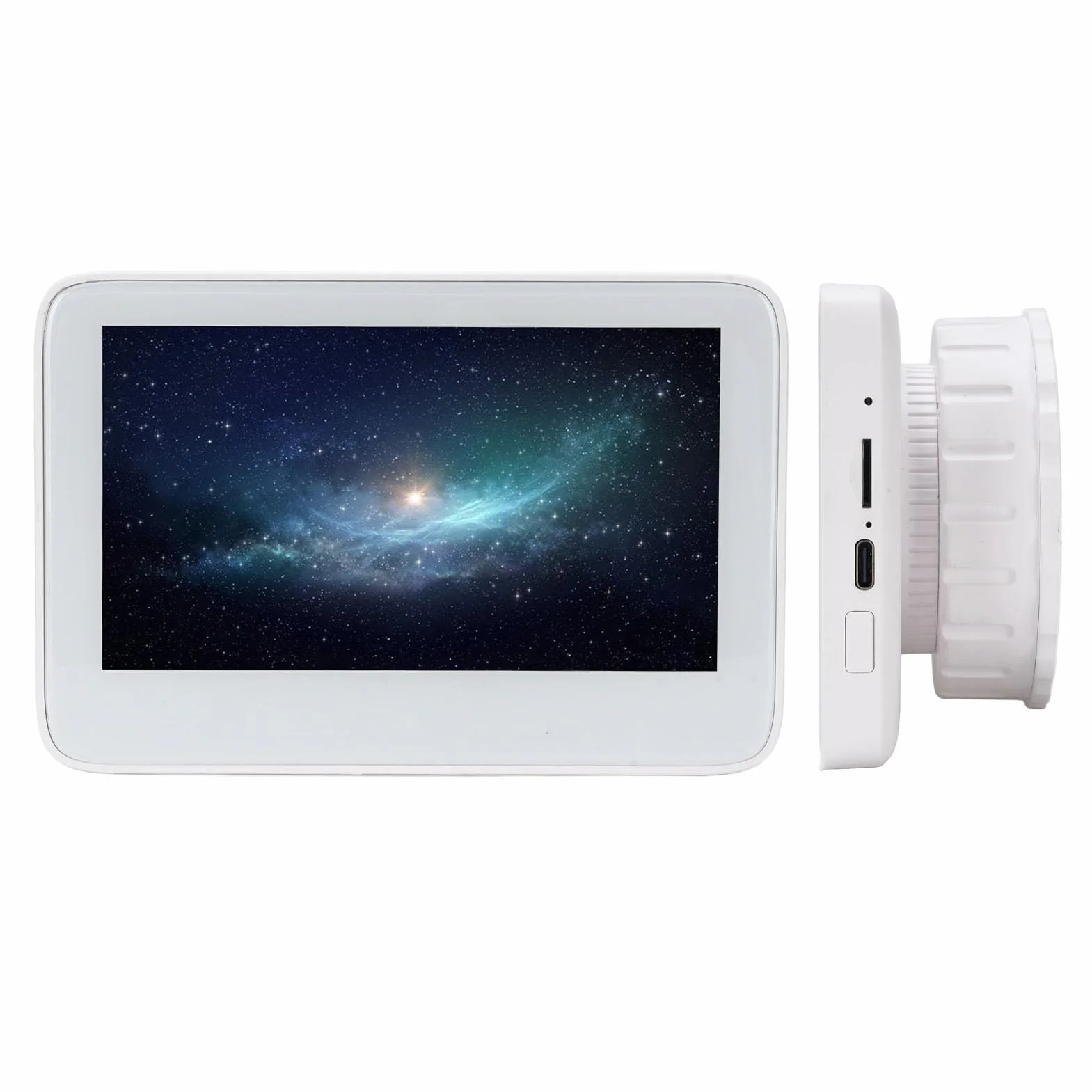 Voce per oculare elettronici Glomora, telecopera telecopica con videocamera 12 MP 4k 5 pollici a schermo TFT oculare elettronico per telescopi astronomici binoculari monoculari