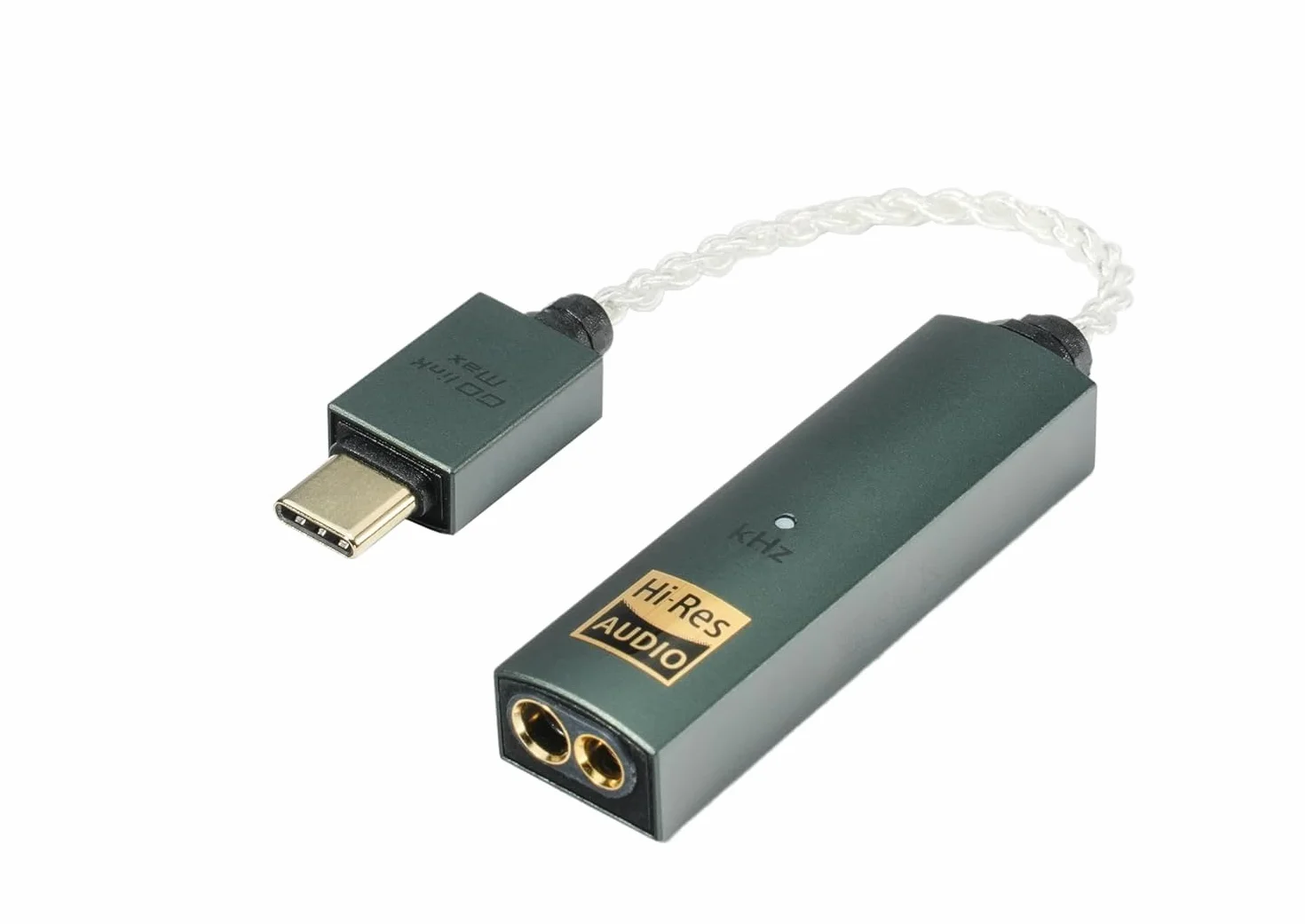 iFi Audio Go Link Max - Amplificatore per cuffie portatili/Dongle DAC USB-C a 3,5/4,4 mm - Audio Plug and Play Hi-Res con Dynamic Range Enhancement - PCM 384kHz/DSD256