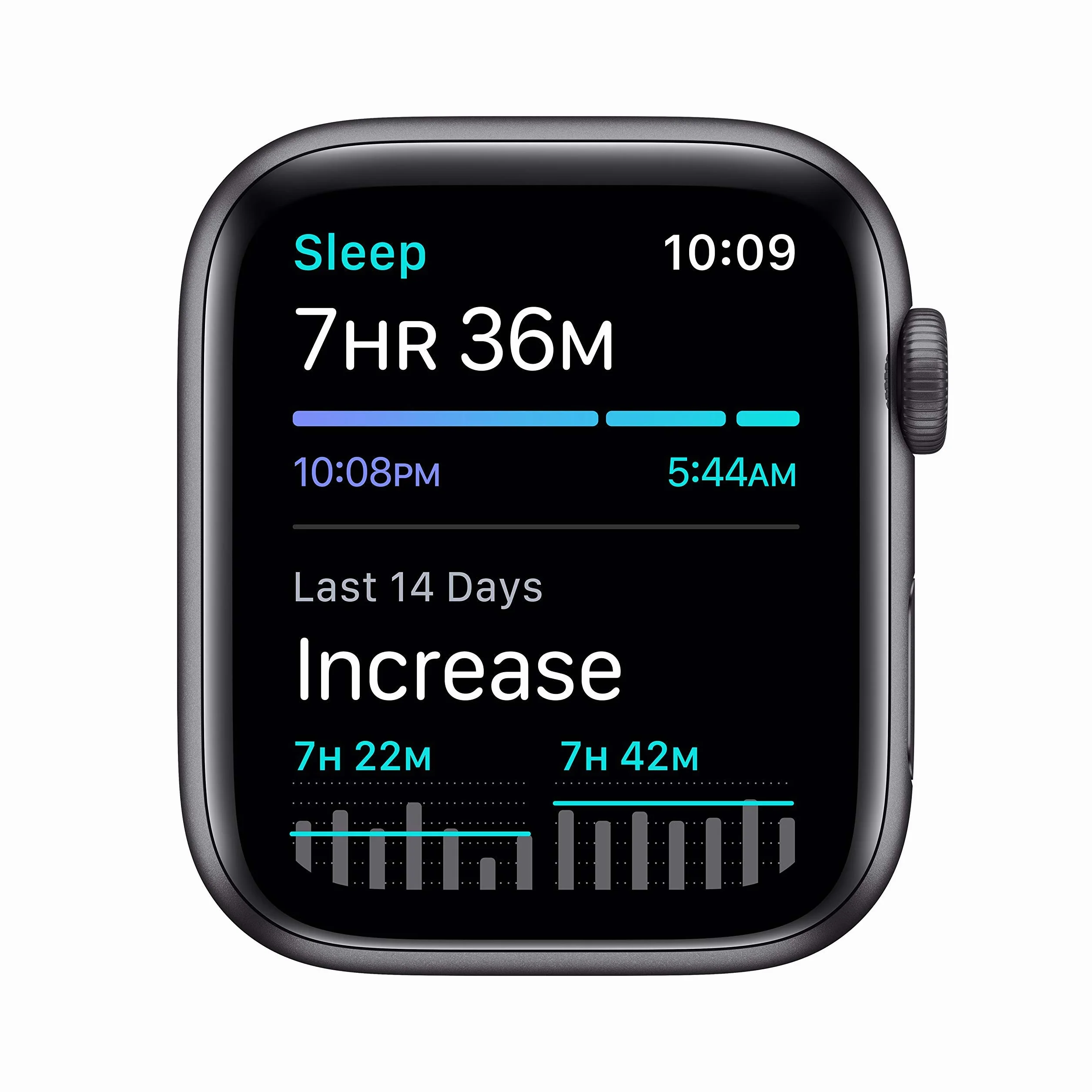 Apple Watch SE (GPS, 44MM) - Case Grigio Siderale in Alluminio con Cinturino Sport Nero (Ricondizionato)