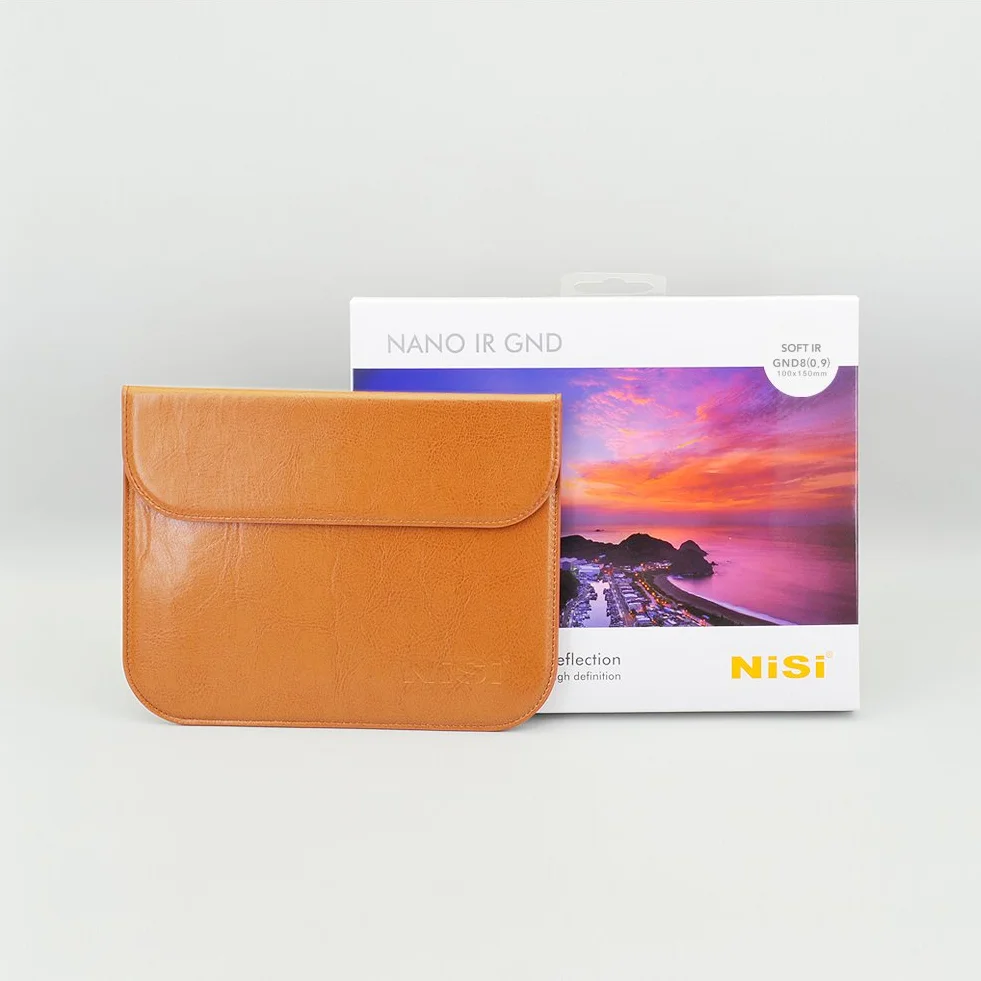 NiSi Filtro Graduato GND 3 Stop (0.9) Soft 100x150mm con Nano Coating, Trattamento Anti-IR, Vetro Ottico