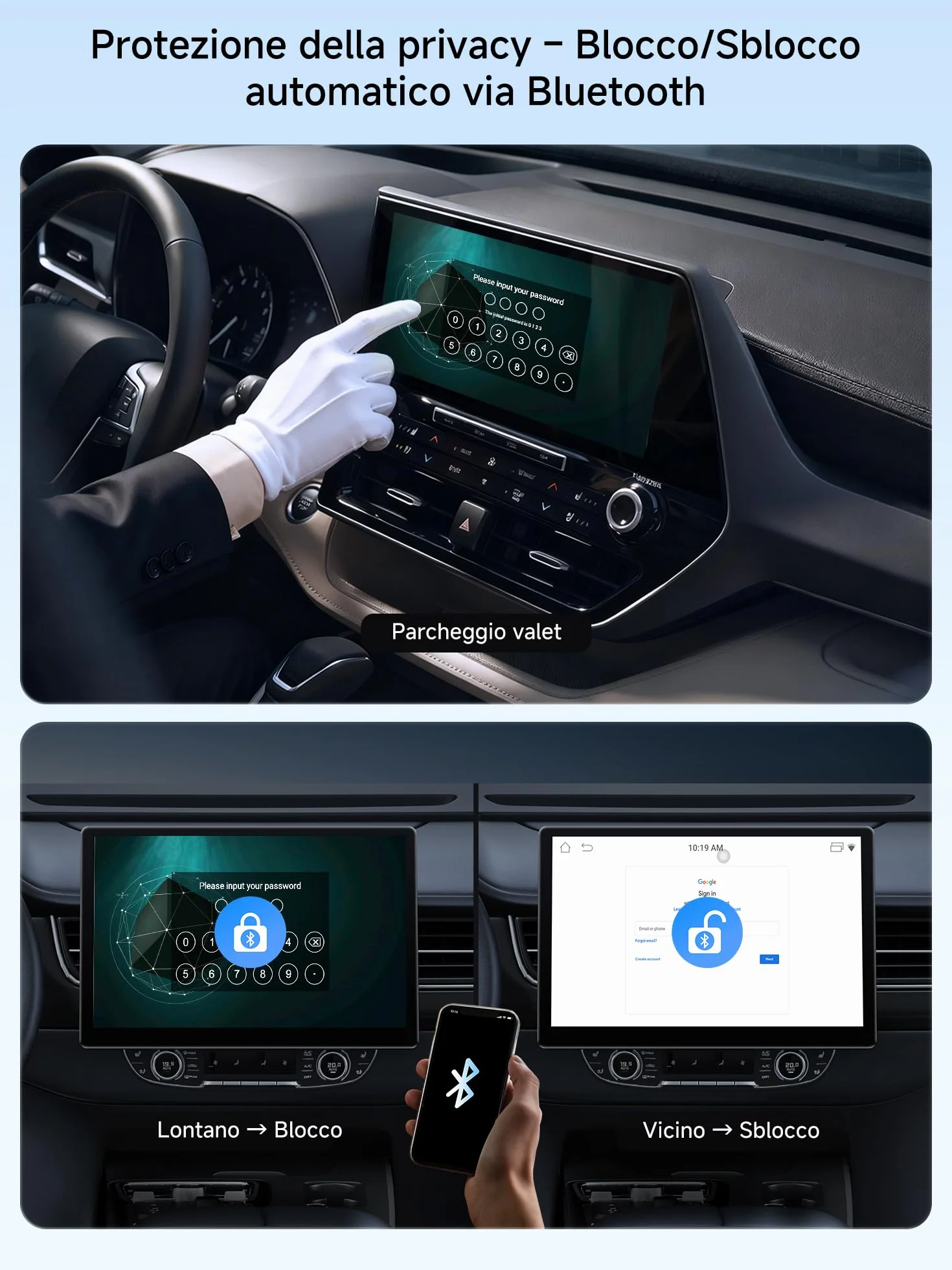 Adattatore CarPlay Wireless, AI Box Android Auto Wireless con Doppio Wi-Fi Stabile, AI Box CarPlay Compatibile con CarPlay e Android Auto Cablati di Serie, Supporto per YouTube/Netflix, 2GB+16GB,CB4A
