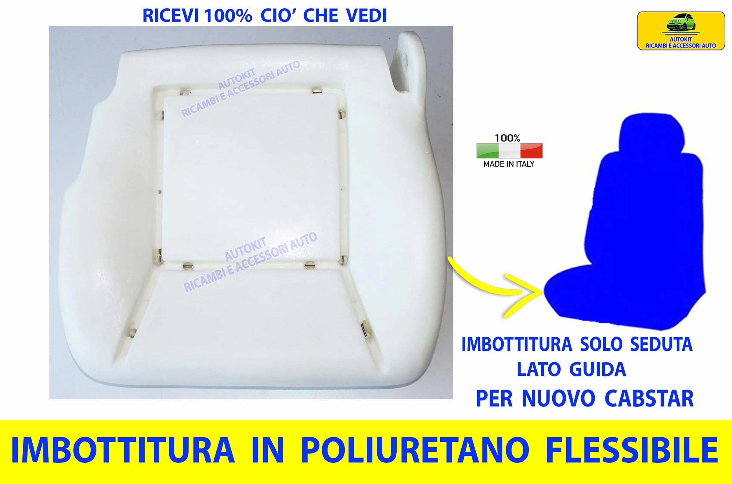 Cuscino Sedile Spugna Cabstar 2007- 20108SE