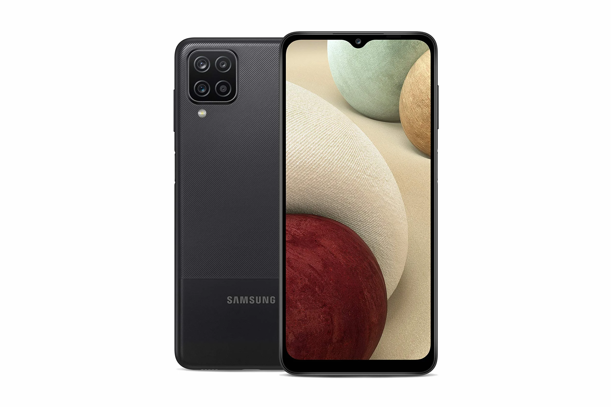 SAMSUNG Galaxy A12 - Smartphone 64GB, 4GB RAM, Dual Sim, Black (Ricondizionato)