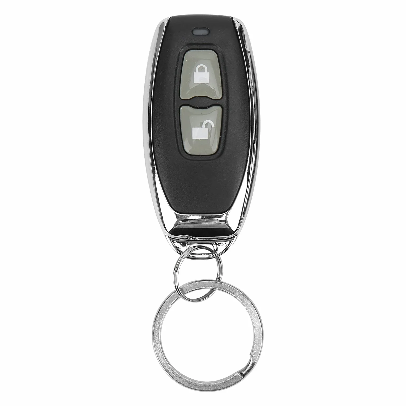 Aramox Kit Chiusura Centralizzata, Kit Centrale Remota Telecomando di Accesso Senza Chiave 12V con Indicatore LED con 2 Controller