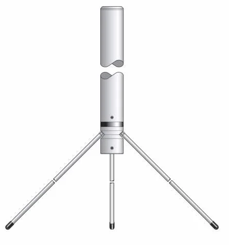 SIRIO GP 160 LB/UHF ANTENNA DA BASE 145/175 Mhz - NESSUNA TARATURA RICHIESTA