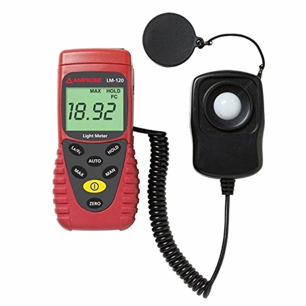 LM-100 Luxmetro digitale con mantenimento dati e regolazione manuale
