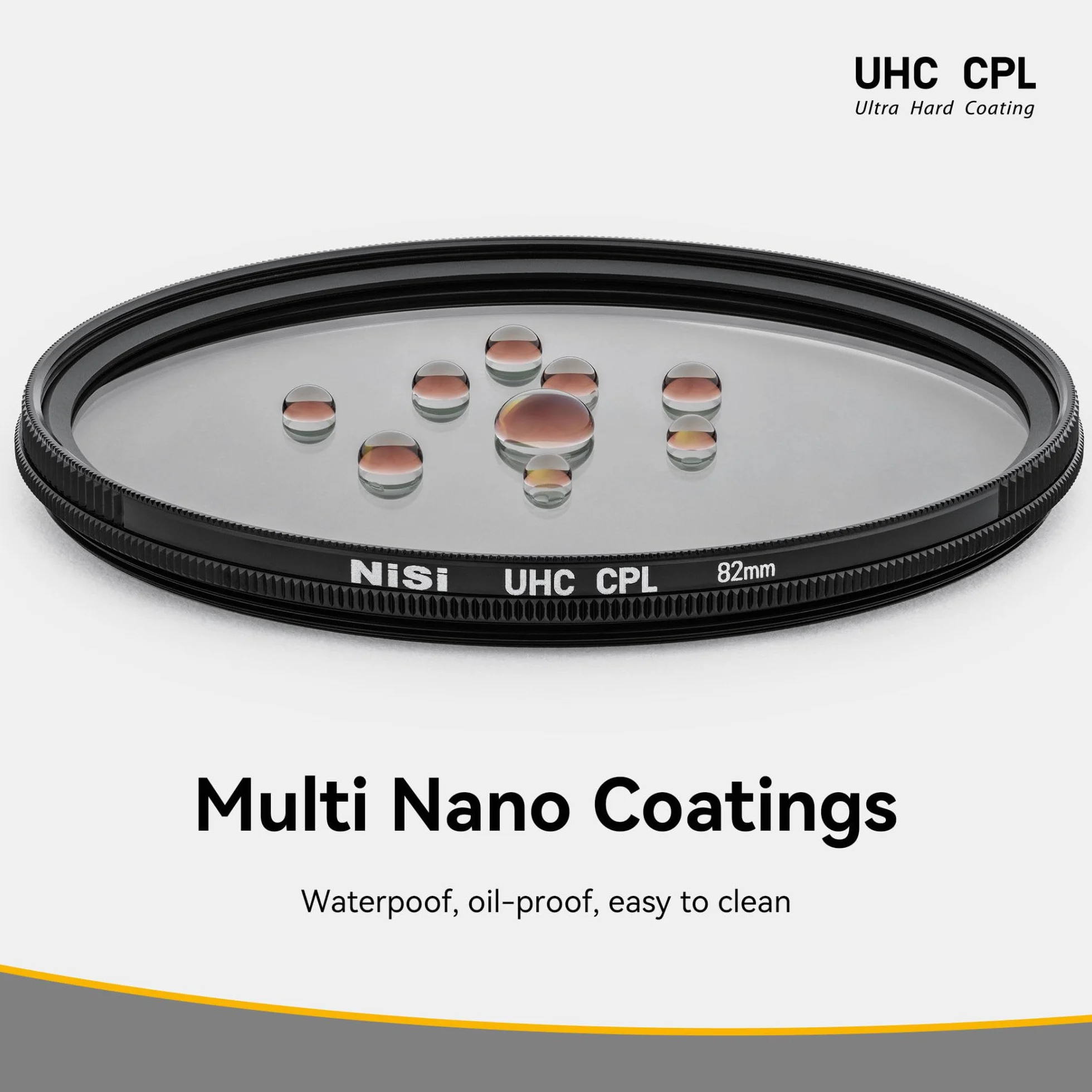 NiSi Filtro UHC CPL 77mm Polarizzatore Ultra Hard Coating SLIM con rivestimento Nano