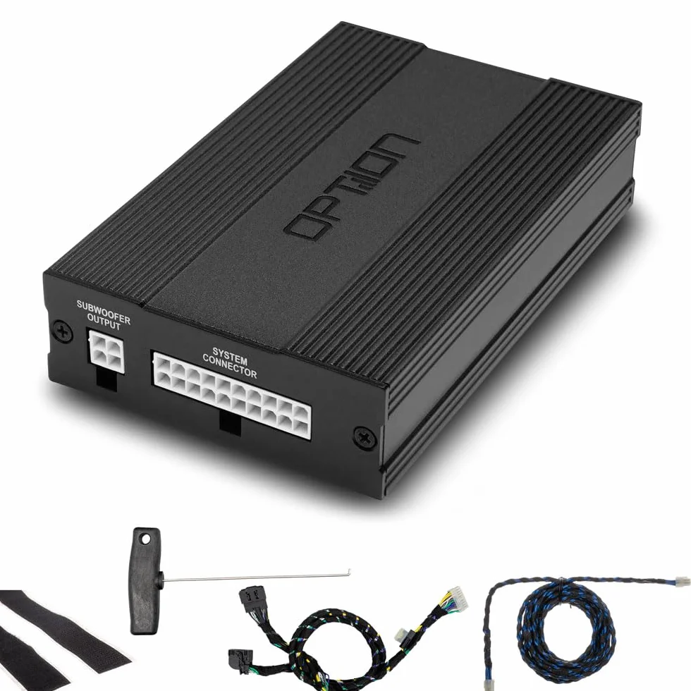 OPTION Amplificatore DSP compatibile con Mercedes Vito/Classe V W447 (per modelli Facelift tra il 2019 e il 2024) – Amplificatore DSP a 6 canali con impostazione DSP incluso kit di montaggio Plug