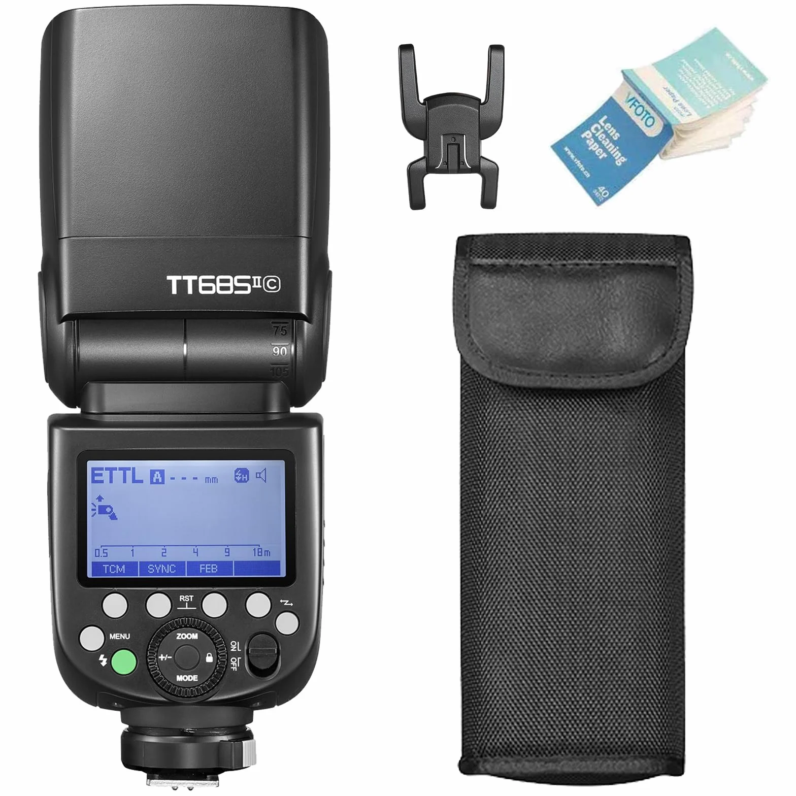 Godox TT685CII Speedlite E-TTL Flash 2.4G HSS GN60 Camera Flash for Canon