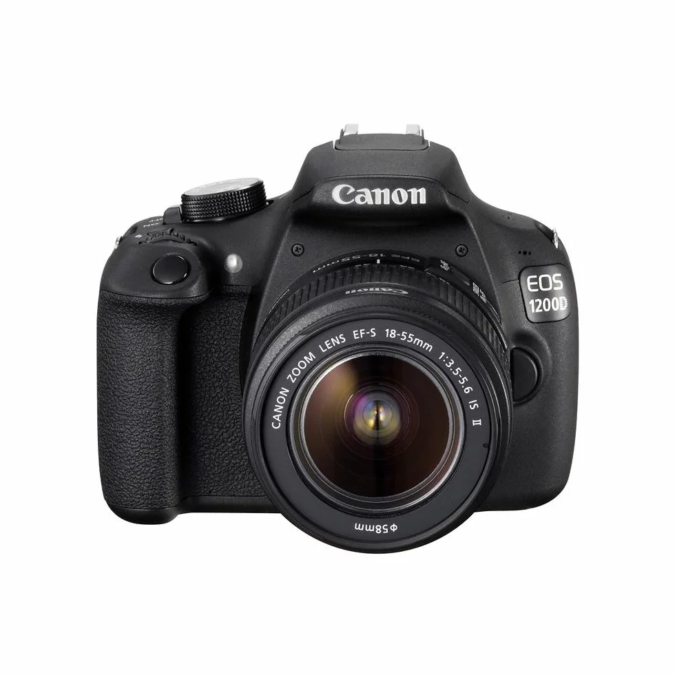 Canon EOS 1200D Fotocamera Reflex Digitale 18 Megapixel con Obiettivo EF-S 18-55mm DC III, Nero