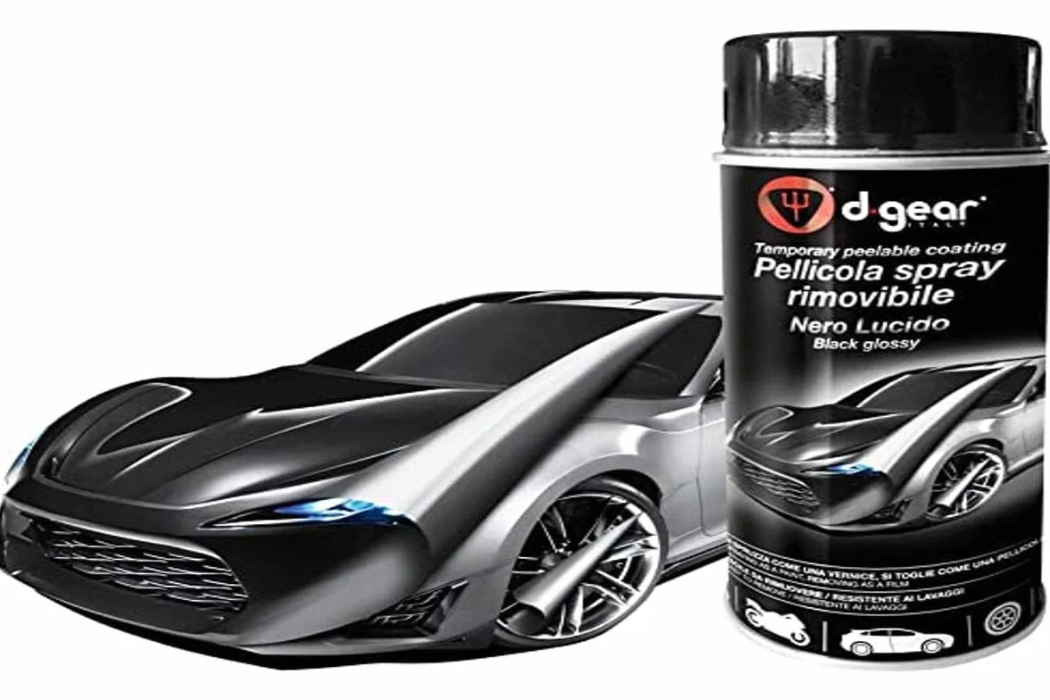 Pellicola Removibile Spray, Nero Lucido
