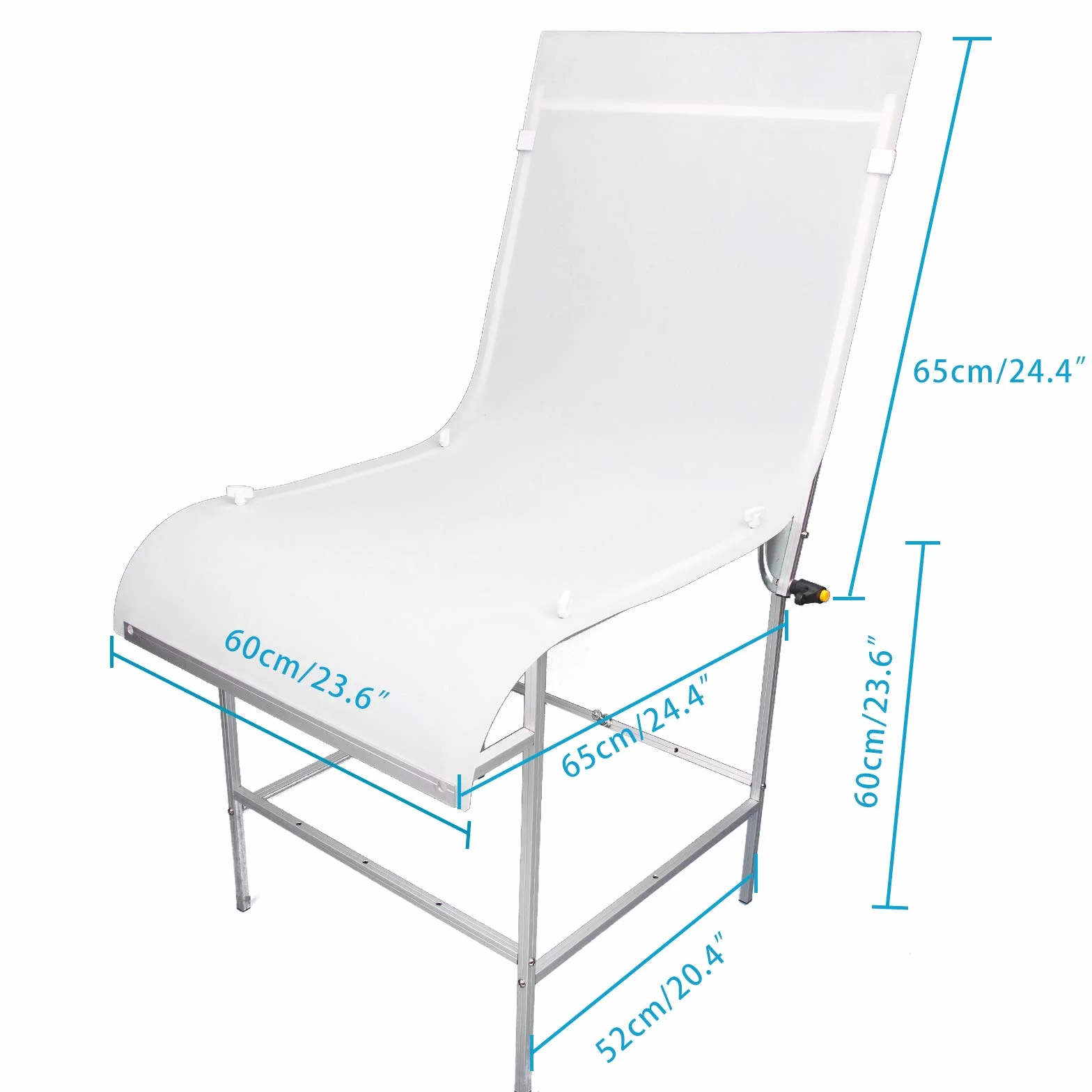 60 x 130 cm portatile Studio Fotografico Shooting Diffusore tavolo kit transflektive