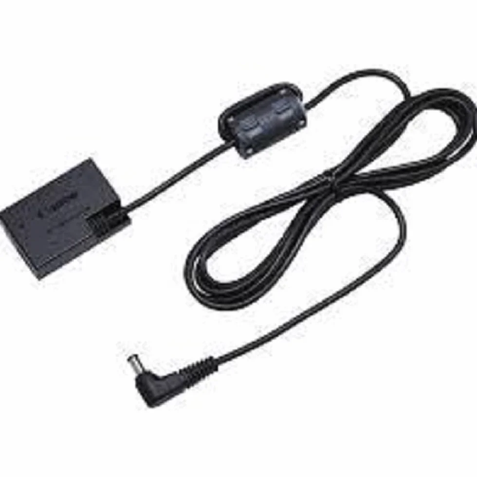 Canon DC DR-E18 Accoppiatore Corrente Continua, Nero/Antracite