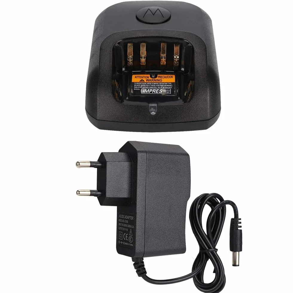 Adattatore di Alimentazione Elprico 100-240 V per XIR P8268 DP4400 DP4800 DP4801 DEP550
