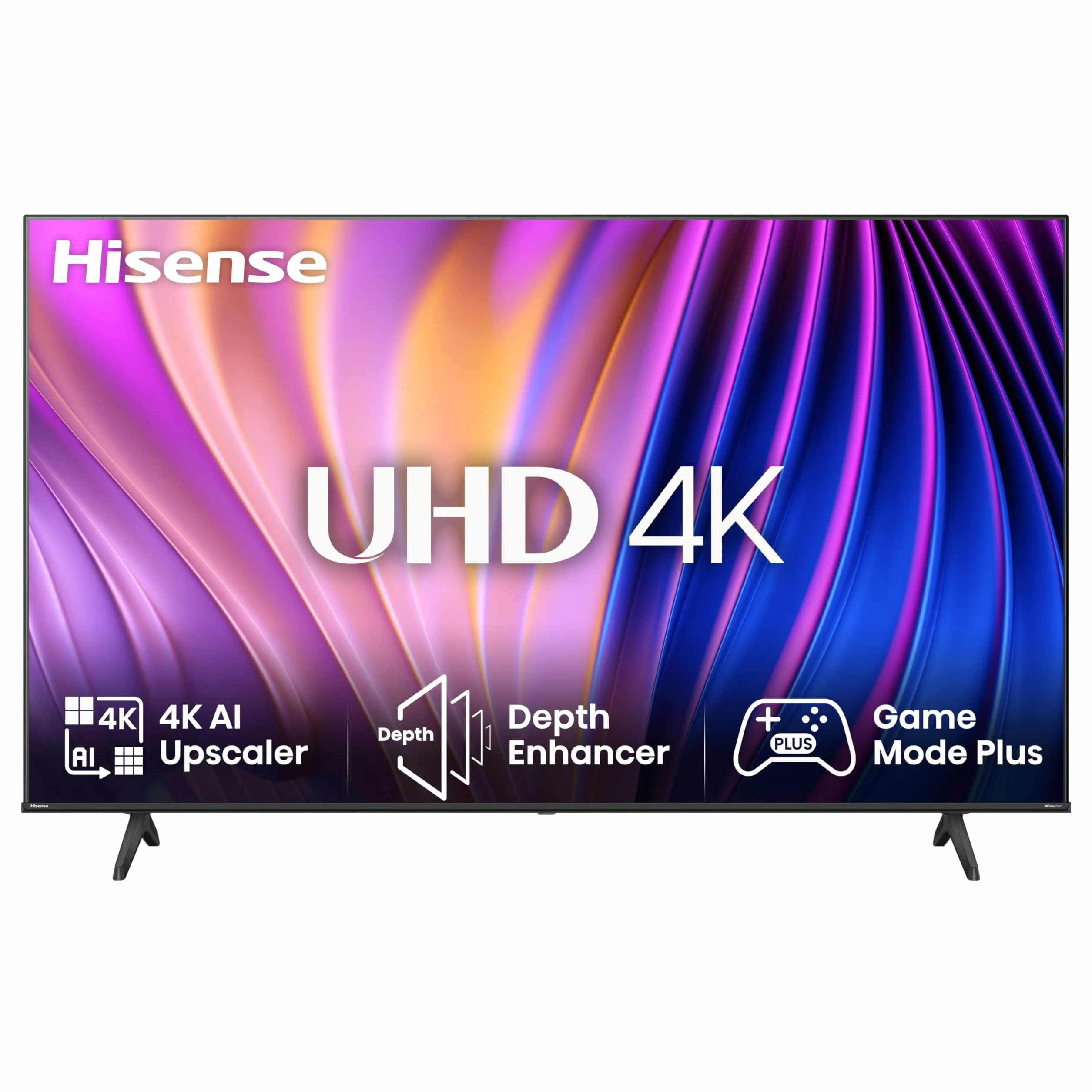 Hisense TV 55" 4K Ultra HD 55E63NT, Smart TV VIDAA U7, Dolby Vision, HDR 10+, DTS Virtual:X, Game Mode Plus, Alexa Built-in, VIDAA Voice, DVB-T2/S2 HEVC 10