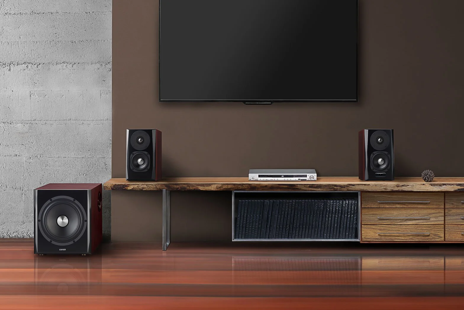 Edifier S350DB impianto audio Bluetooth 2.1 Nero