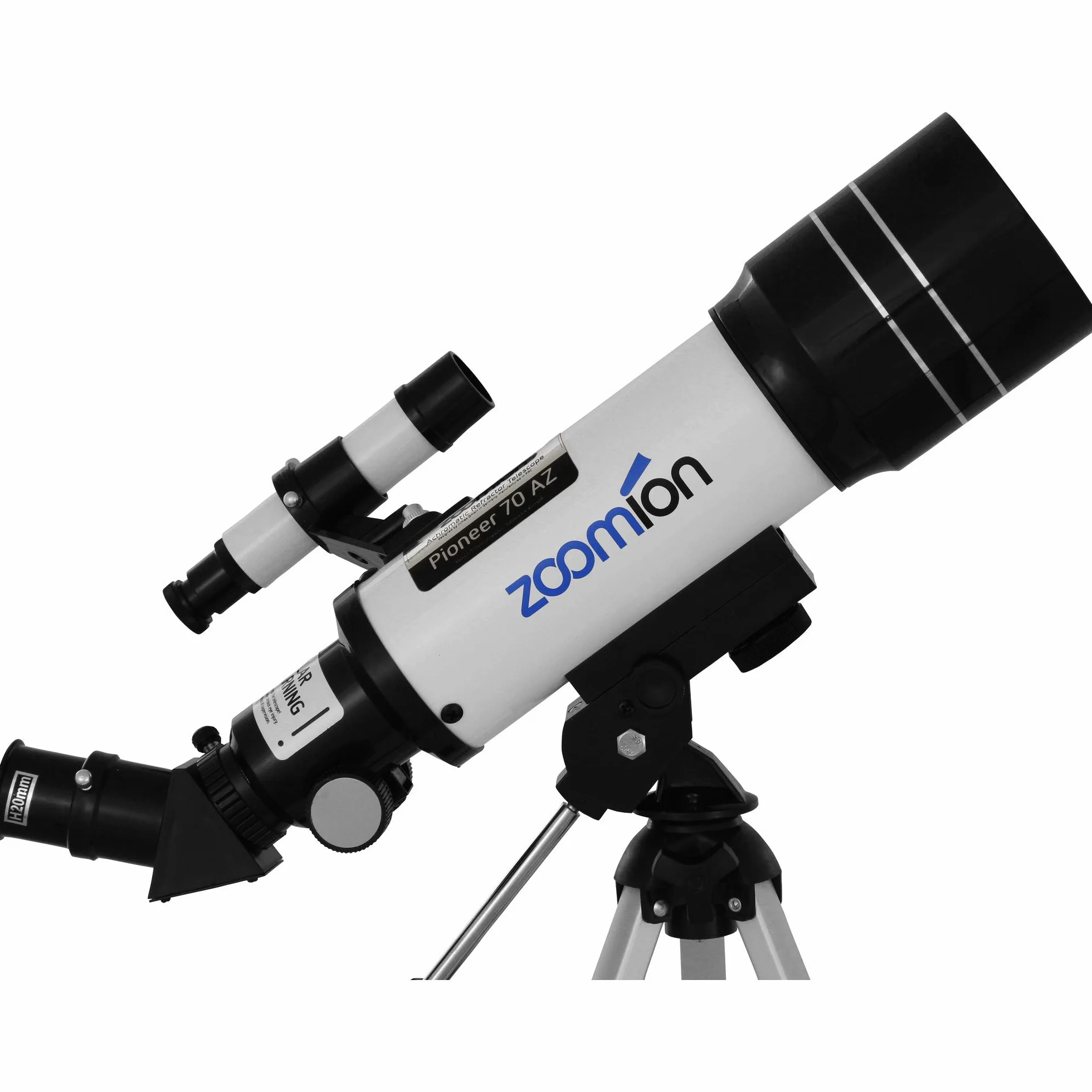 Pioneer 70/360 AZ Telescopio AZ Telescopio Set per bambini e adulti con accessori per l'osservazione di animali domestici o animali.