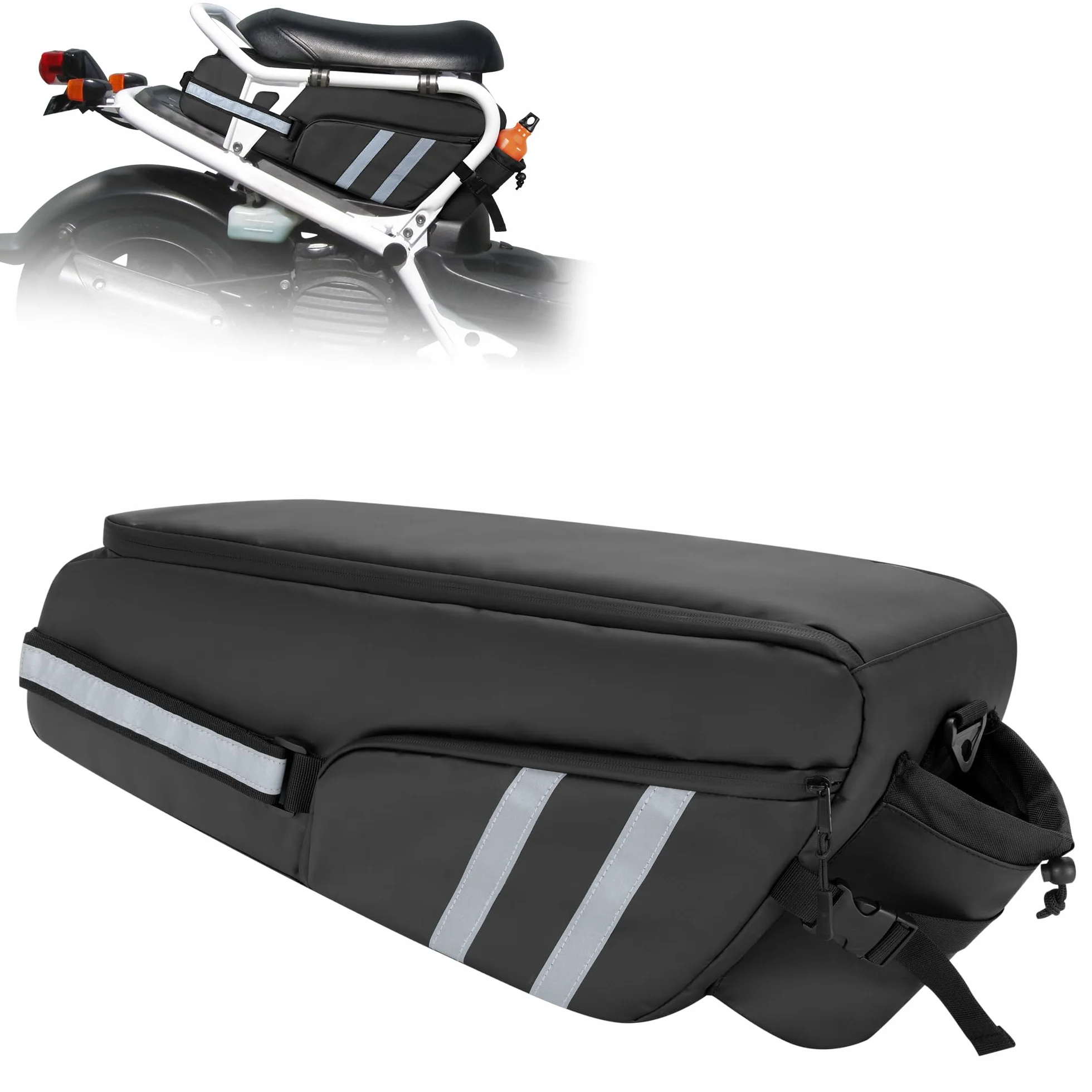 HODRANT Borsa Impermeabile Sotto il Sedile Compatibile con Honda Ruckus 2010-2024 Scooter